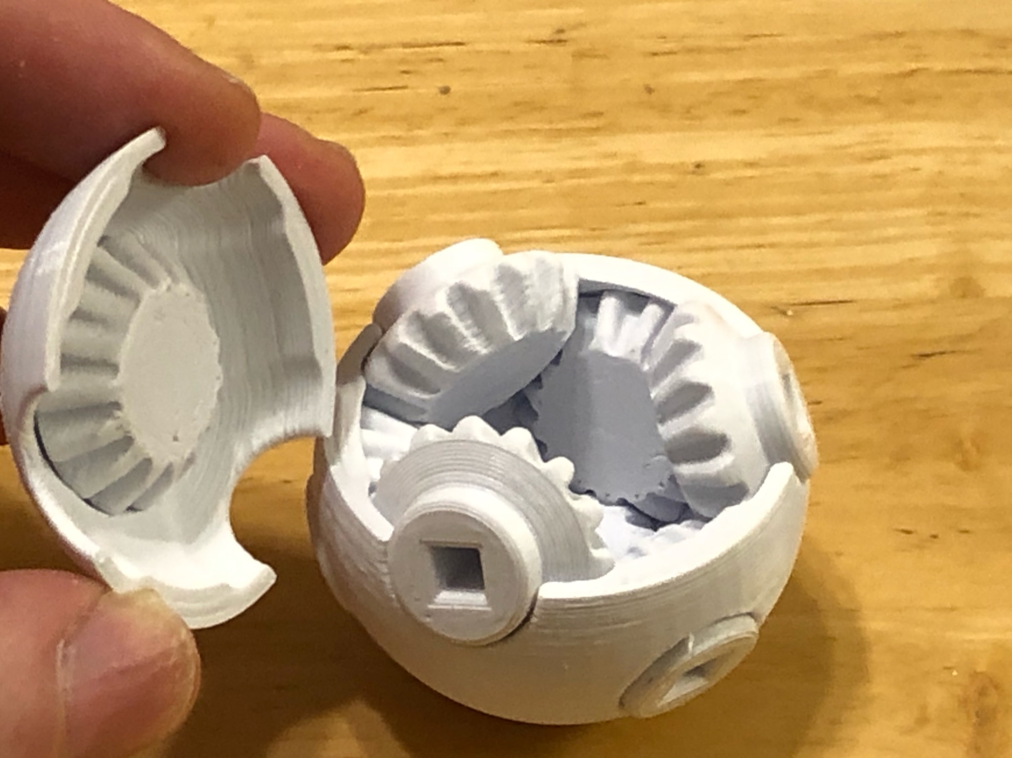 Gears in Spheres (Octahedron)