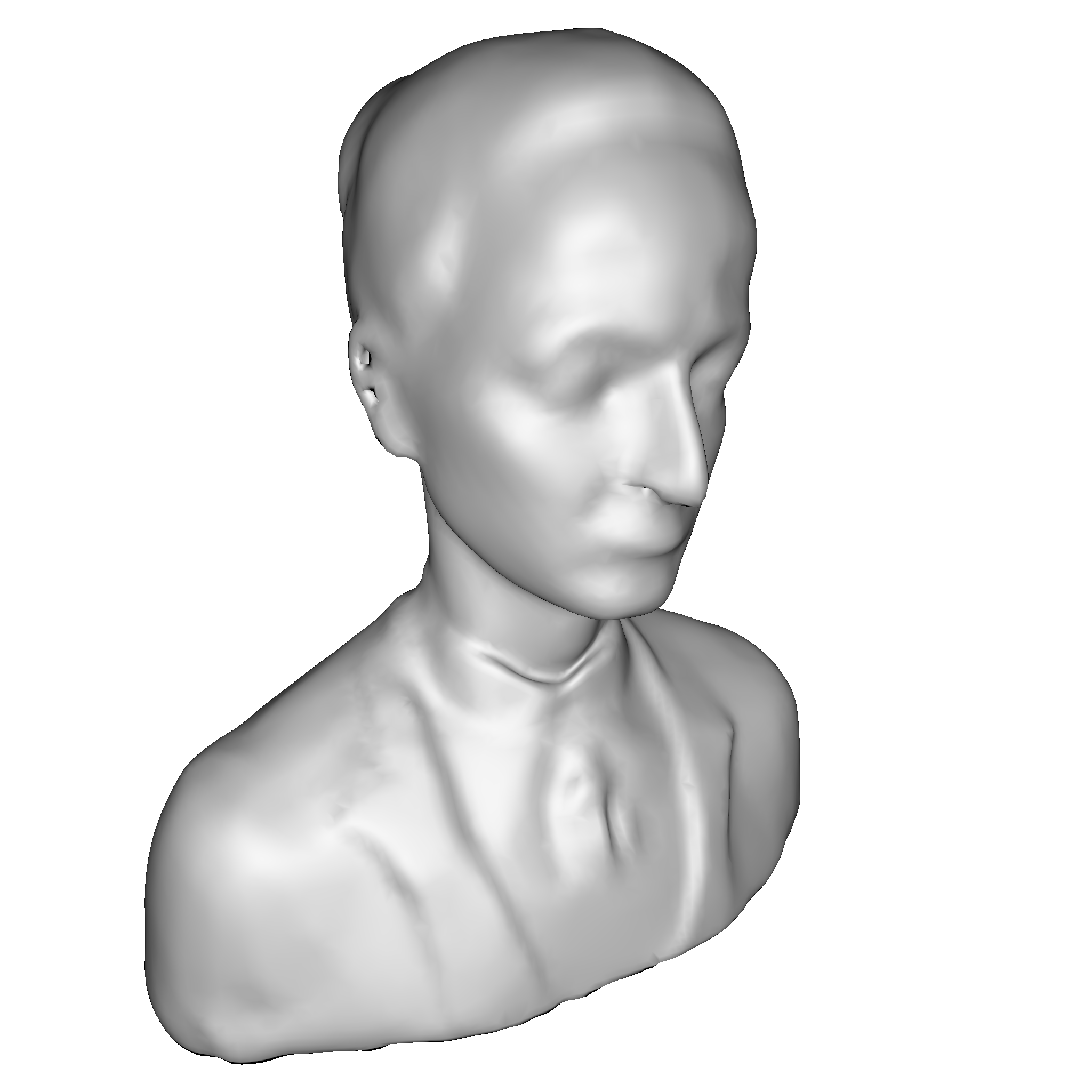 Poised Formal Bust