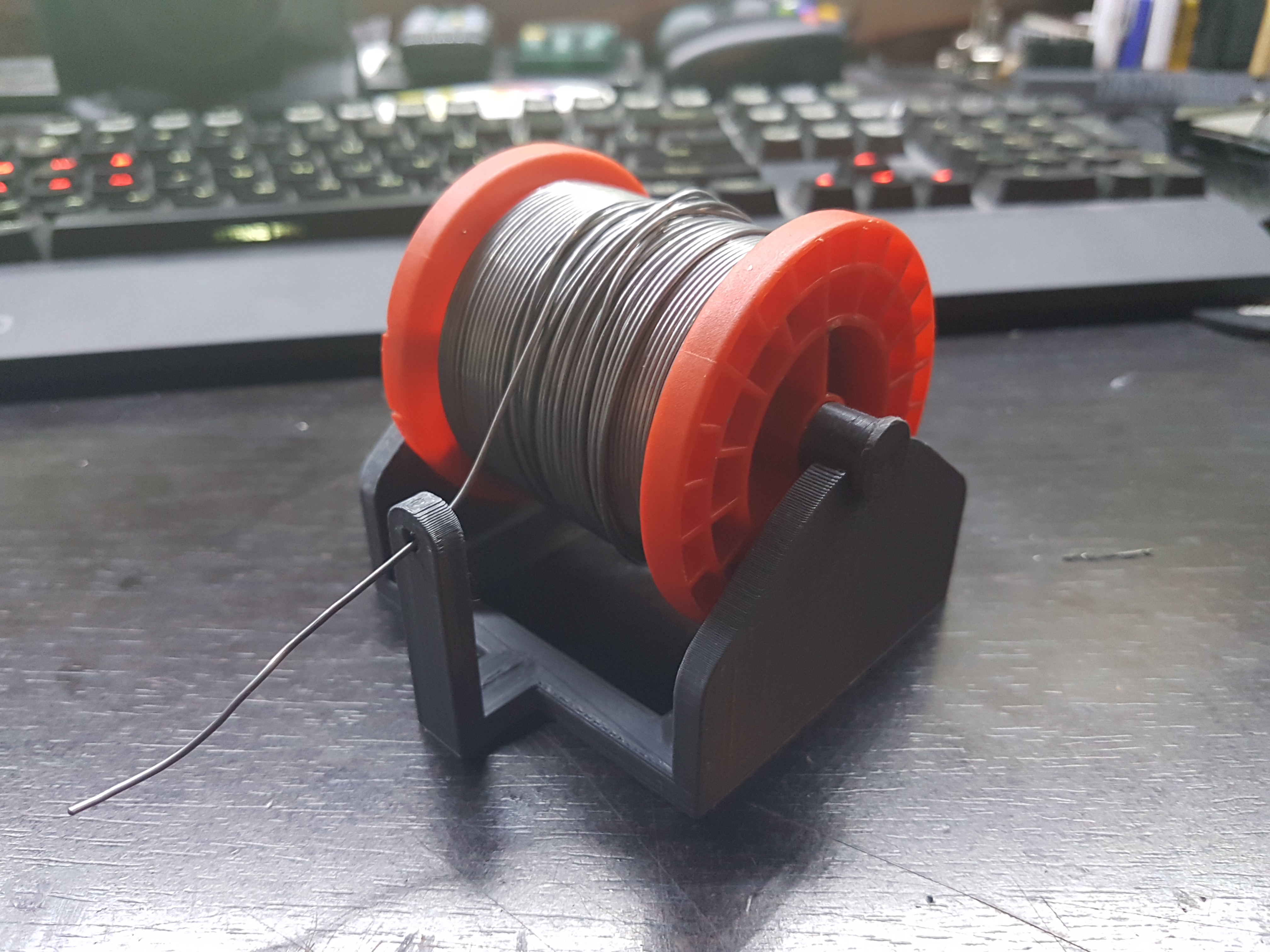 Big Solder spool holder stand