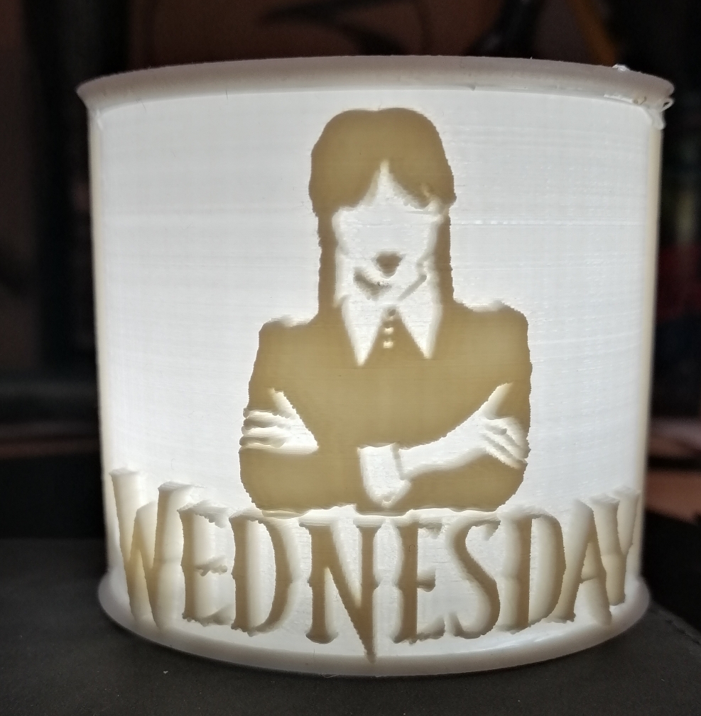 teacandle light lamp wednesday addams 2022
