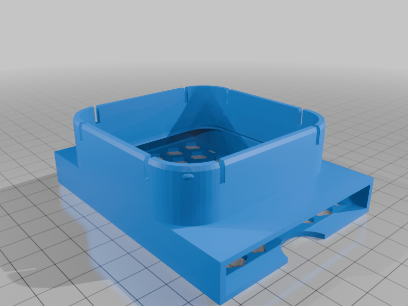 Air filter holder for Creality K1 exhaust fan