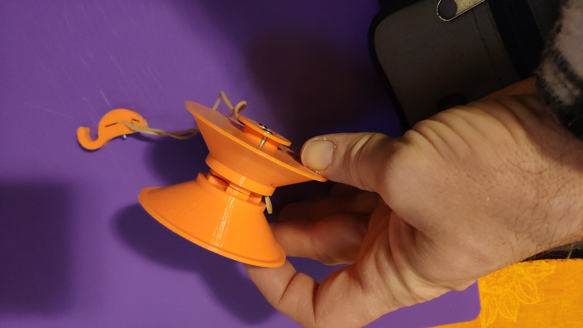 Auto-Rewind Spool rubber band - universal system