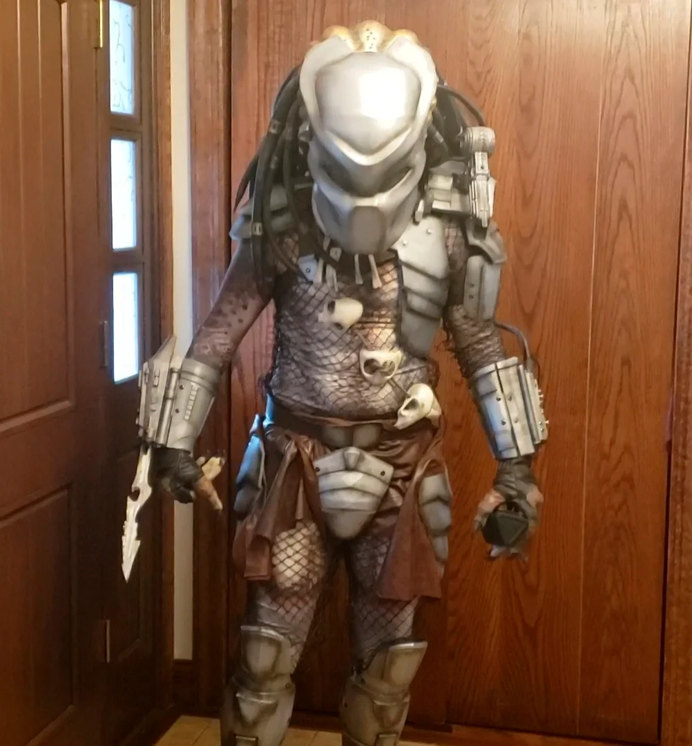 Predator Armor - P1 Style - Hunter - from 1987 Movie Cut up for 8x10x8 Printer Bed.