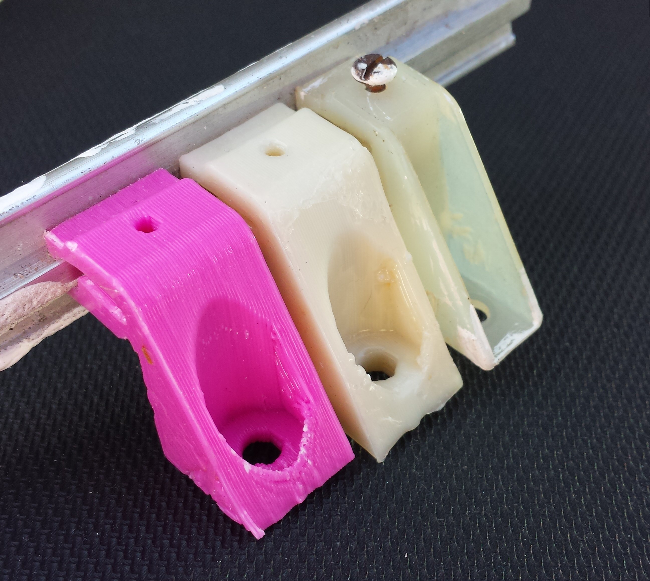 Curtain Rail Supports.