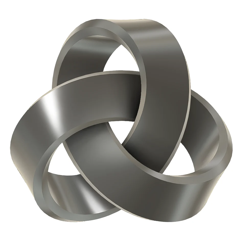 Medusa / Petrification Device / Trefoil Möbius Knot - Dr. Stone