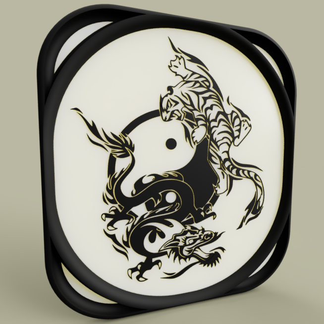 Ying Yang Tigre et Dragon