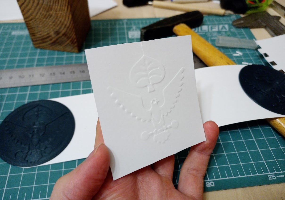Sokol - Paper emboss - Falcon
