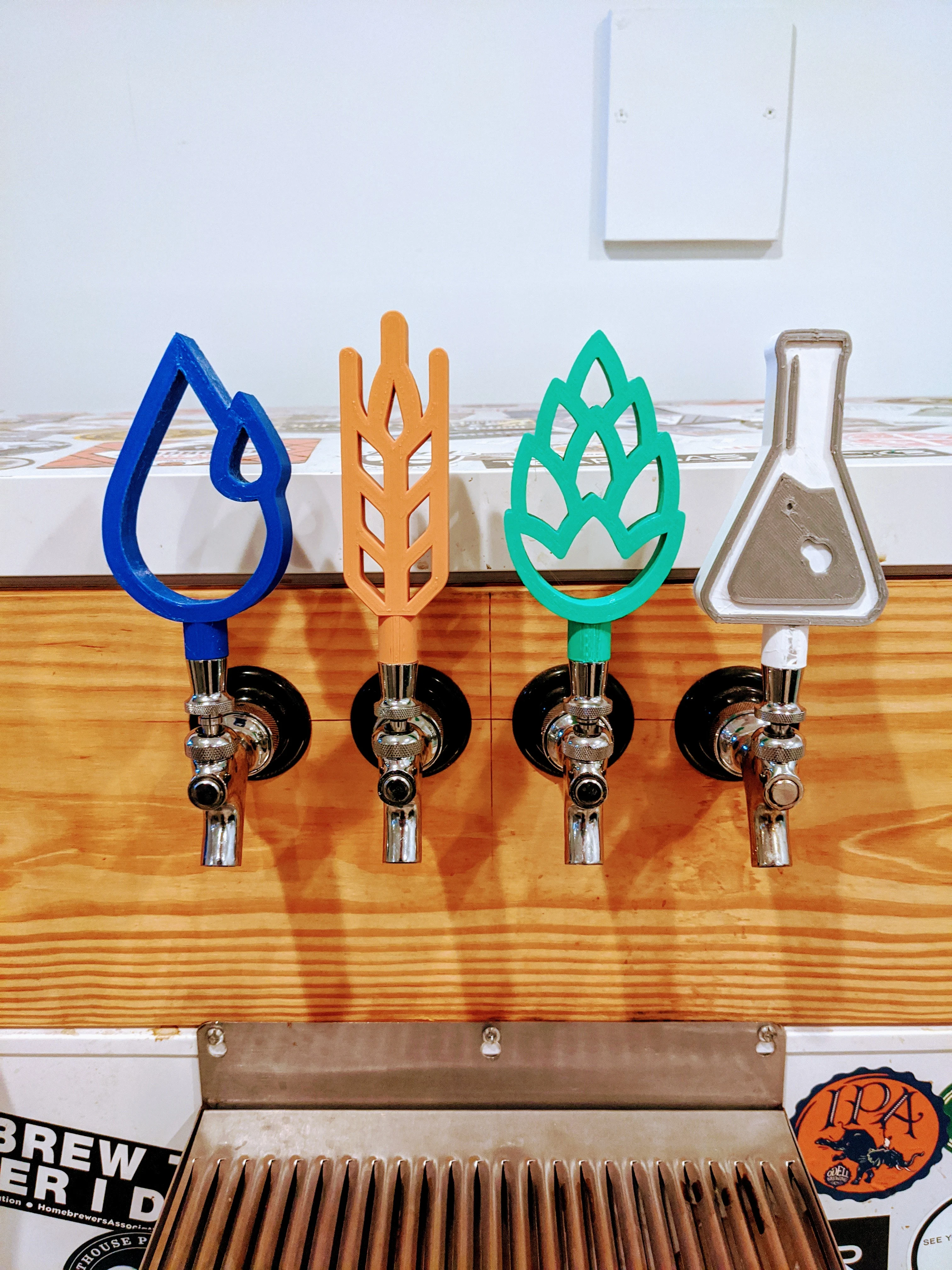 Beer Ingredient Tap Handles