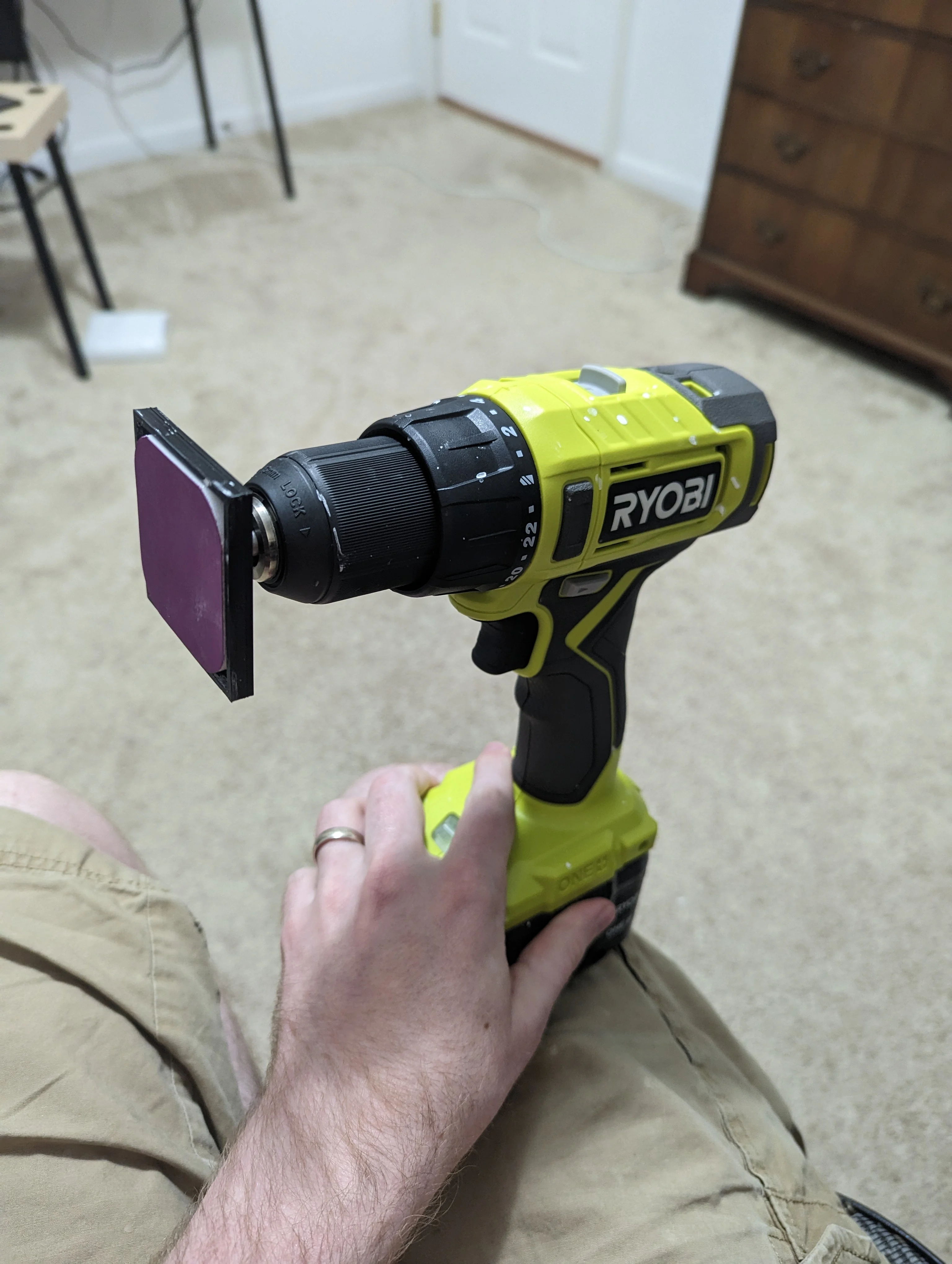Micro Mesh Sanding Pad Drill Adapter