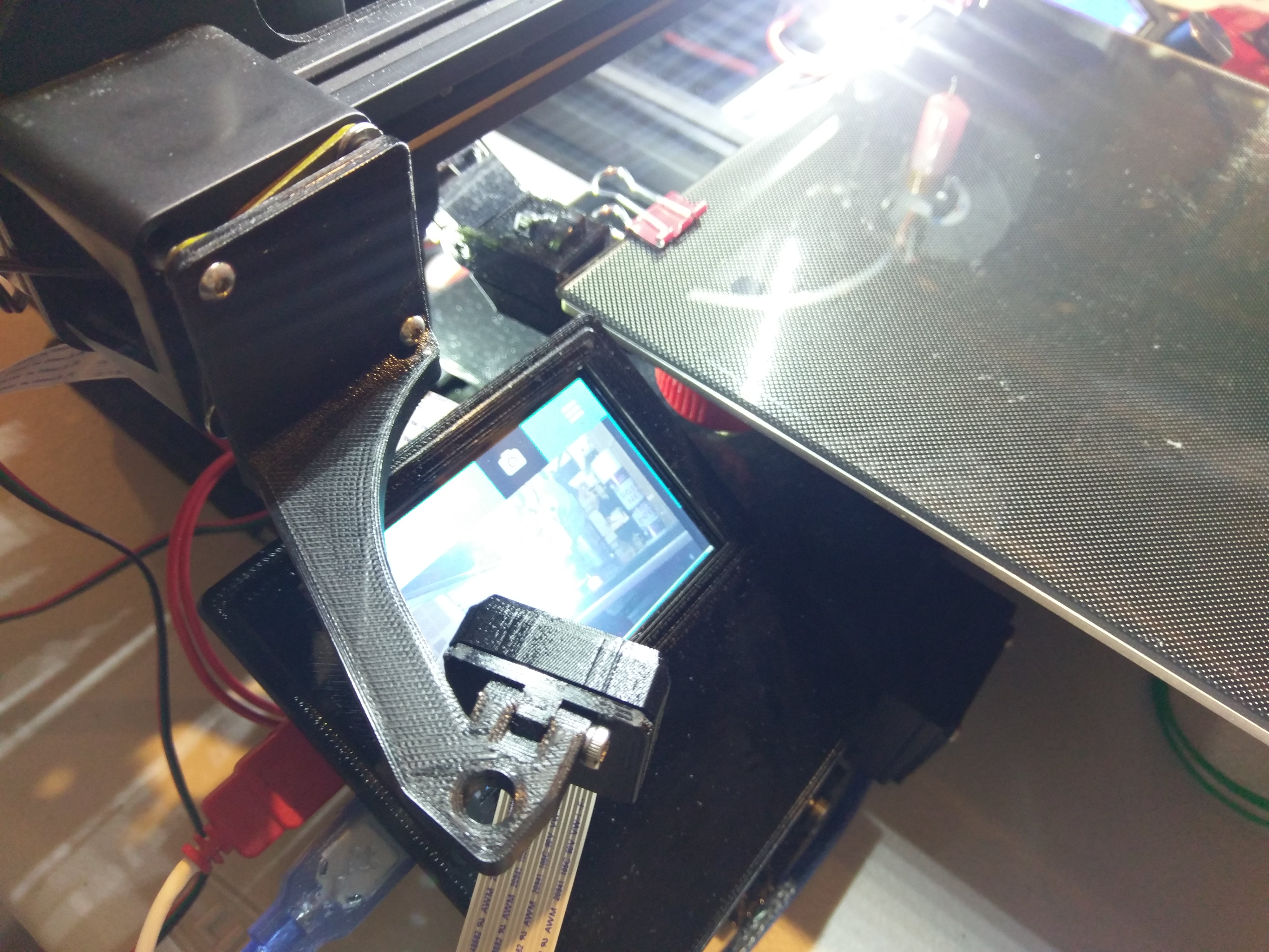 Ender 3 Pi Camera Mount for Stepper Motor