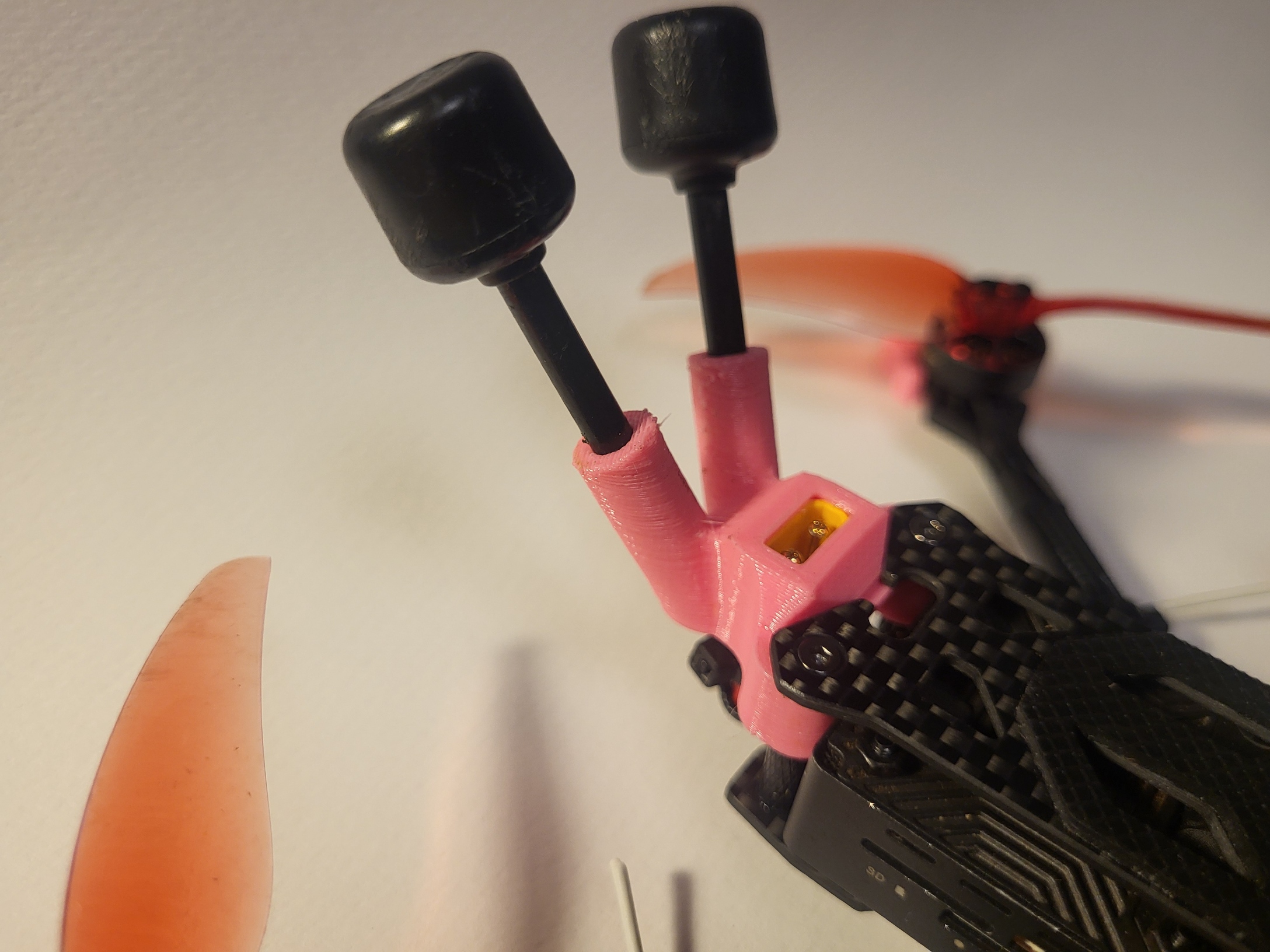FlyfishRC Atlas 4 LR Dual Antenna Mount (Walksnail)