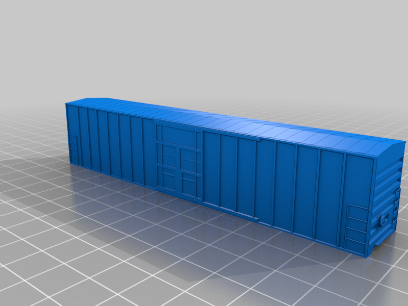 N scale 60' highcube boxcar