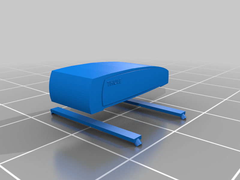 Roof box for 1/64 diecast hotwheels, tomica, etc