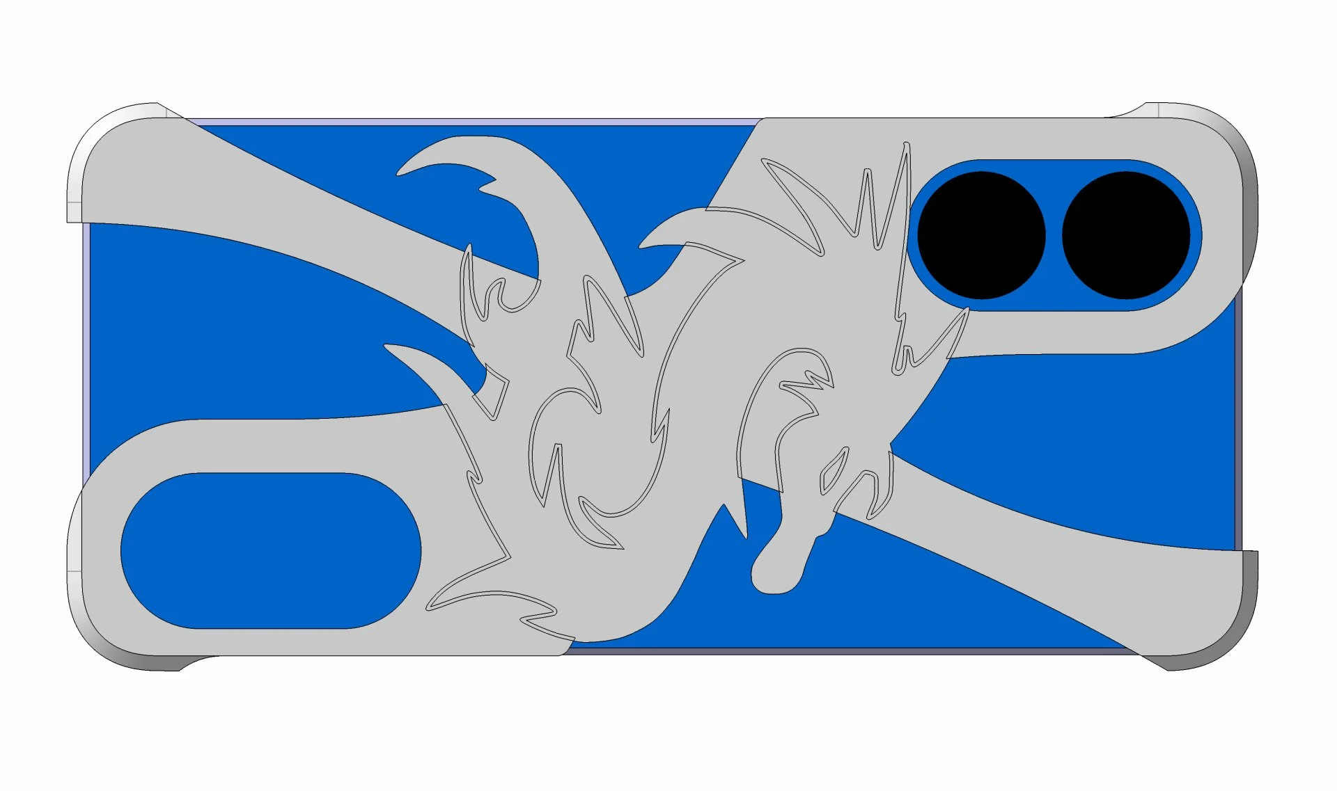 Oppo A17 Dragon Cover