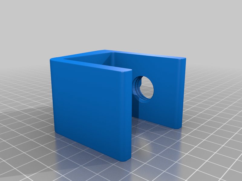 Attachment points for IKEA MALM headboard.