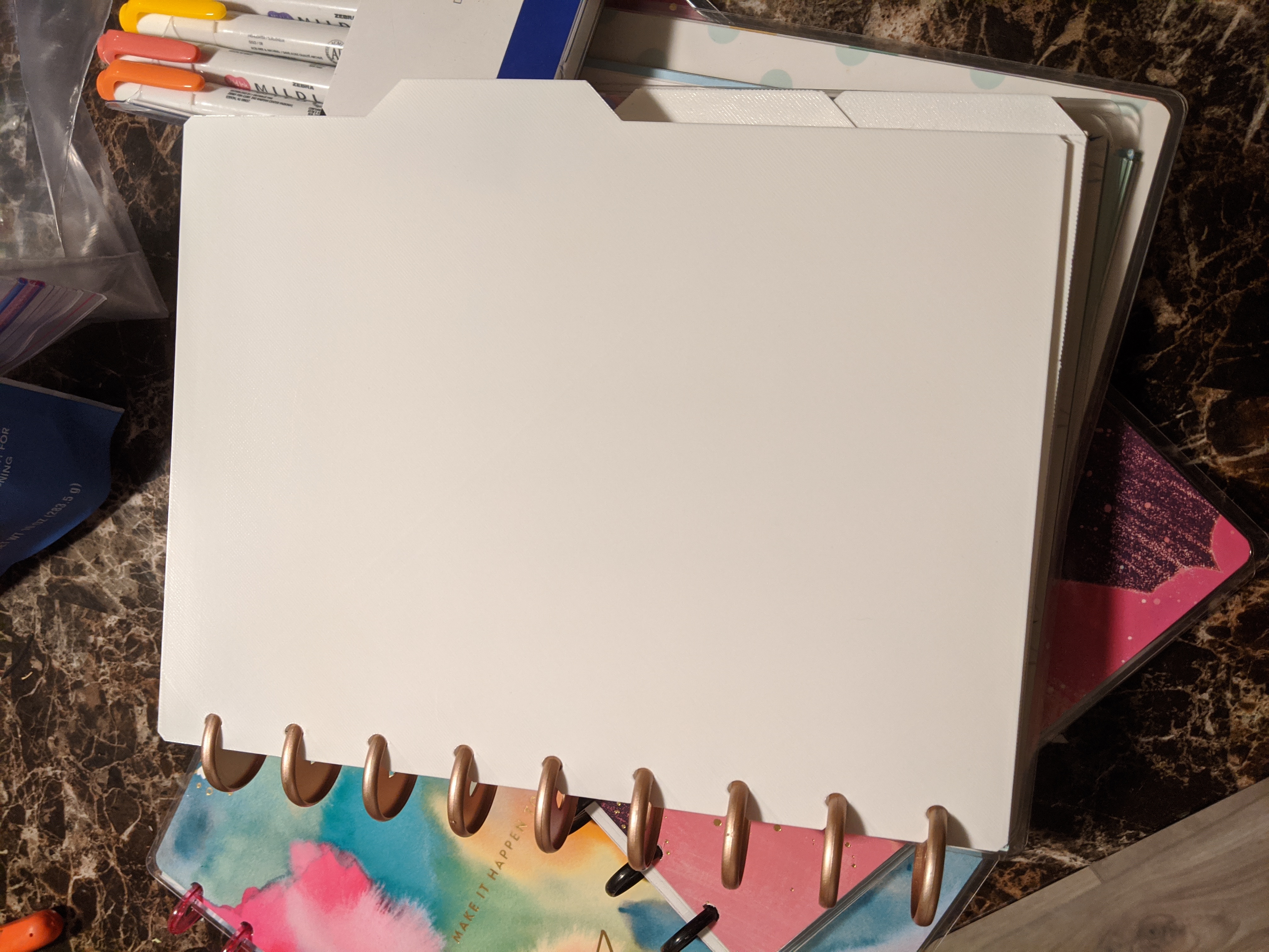 Notebook Disk Dividers