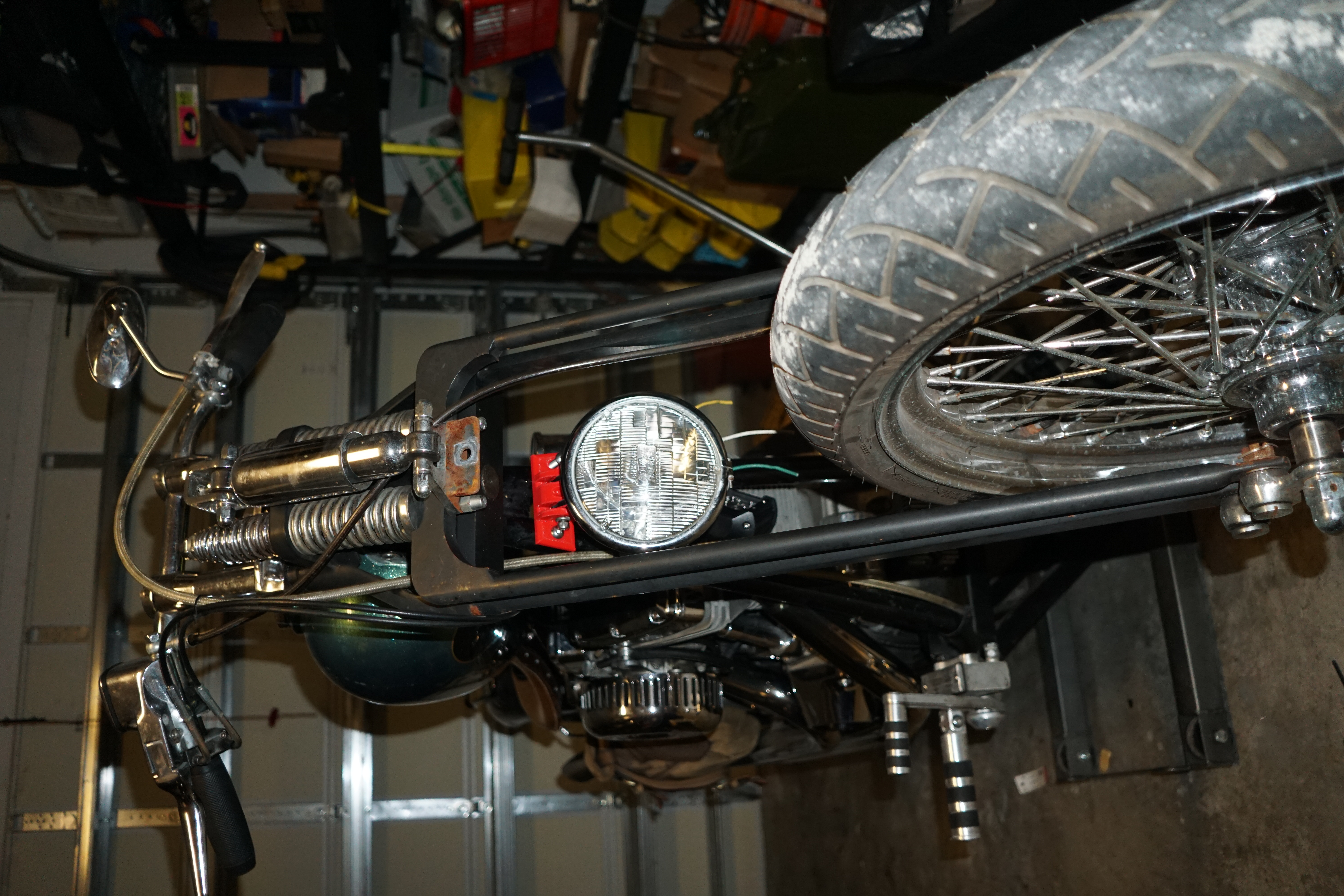 Chopper light bracket