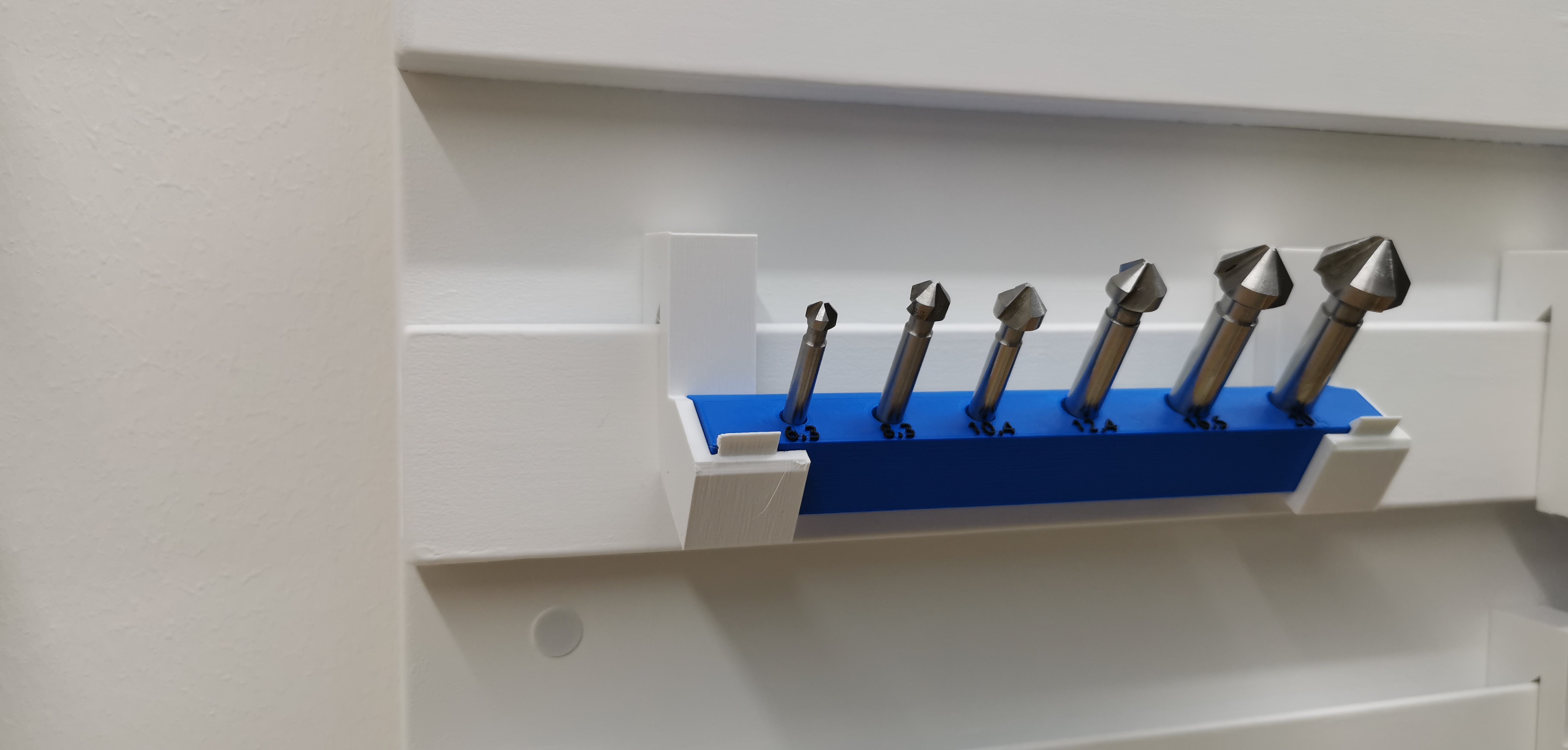 french cleat adapter for drill bit holder