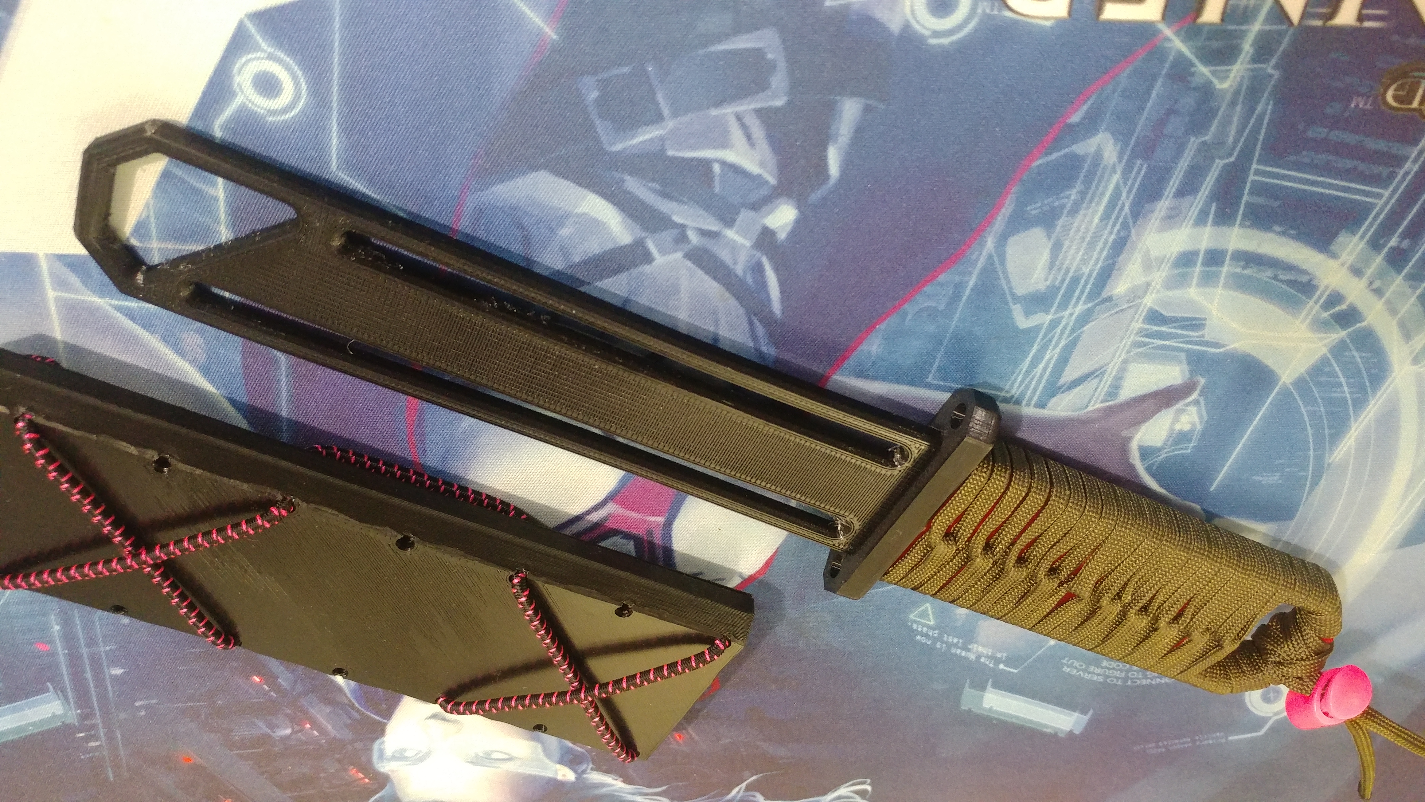 Cyber Wakizashi - Tacticool Toy Tanto