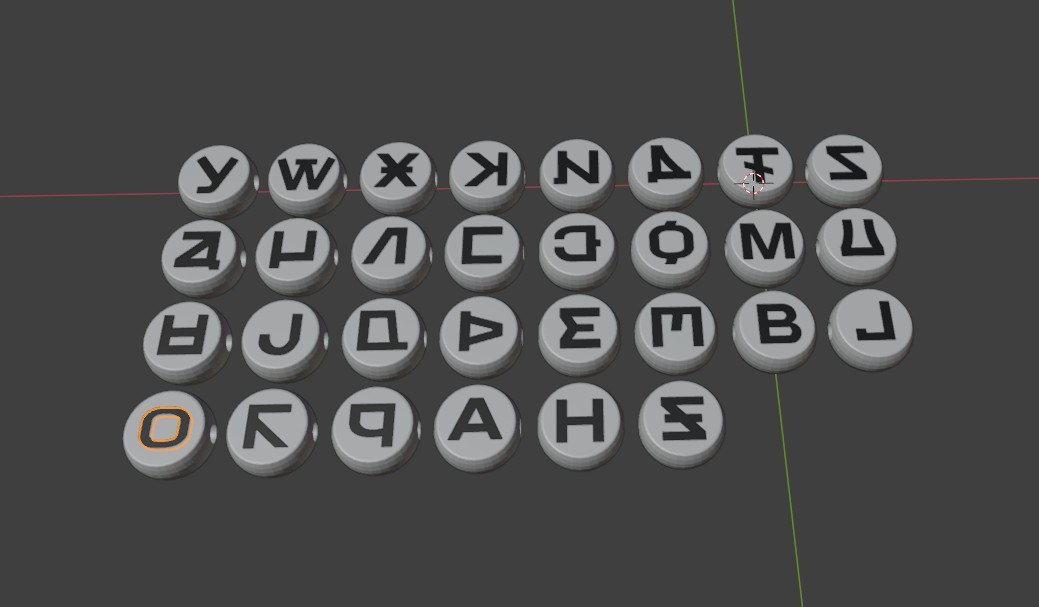My Chemical Romance Keposhka Letters Beads for Bracelet Making