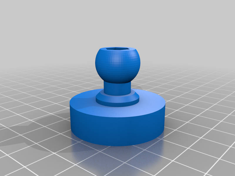 Magnetholder with balljoint
