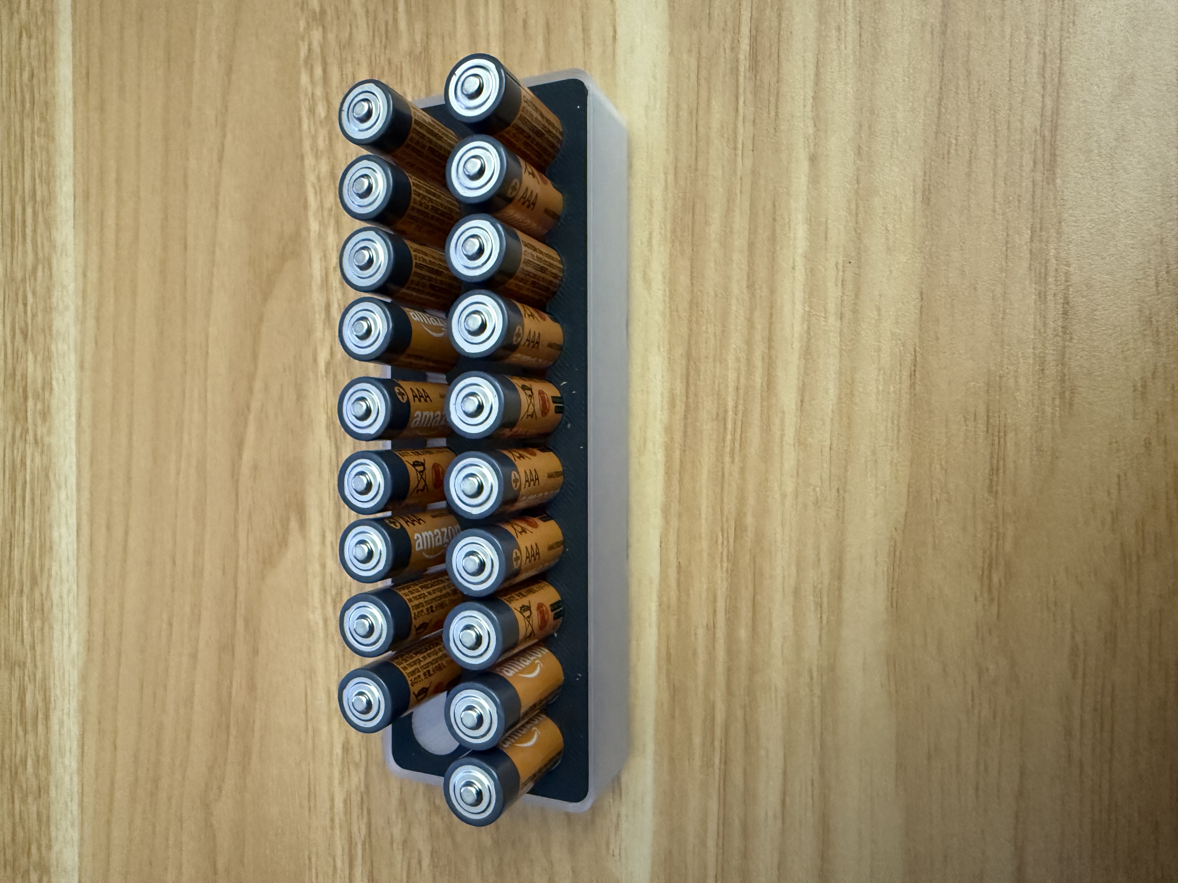 Gridfinity - 1x3 - AAA-Batteries