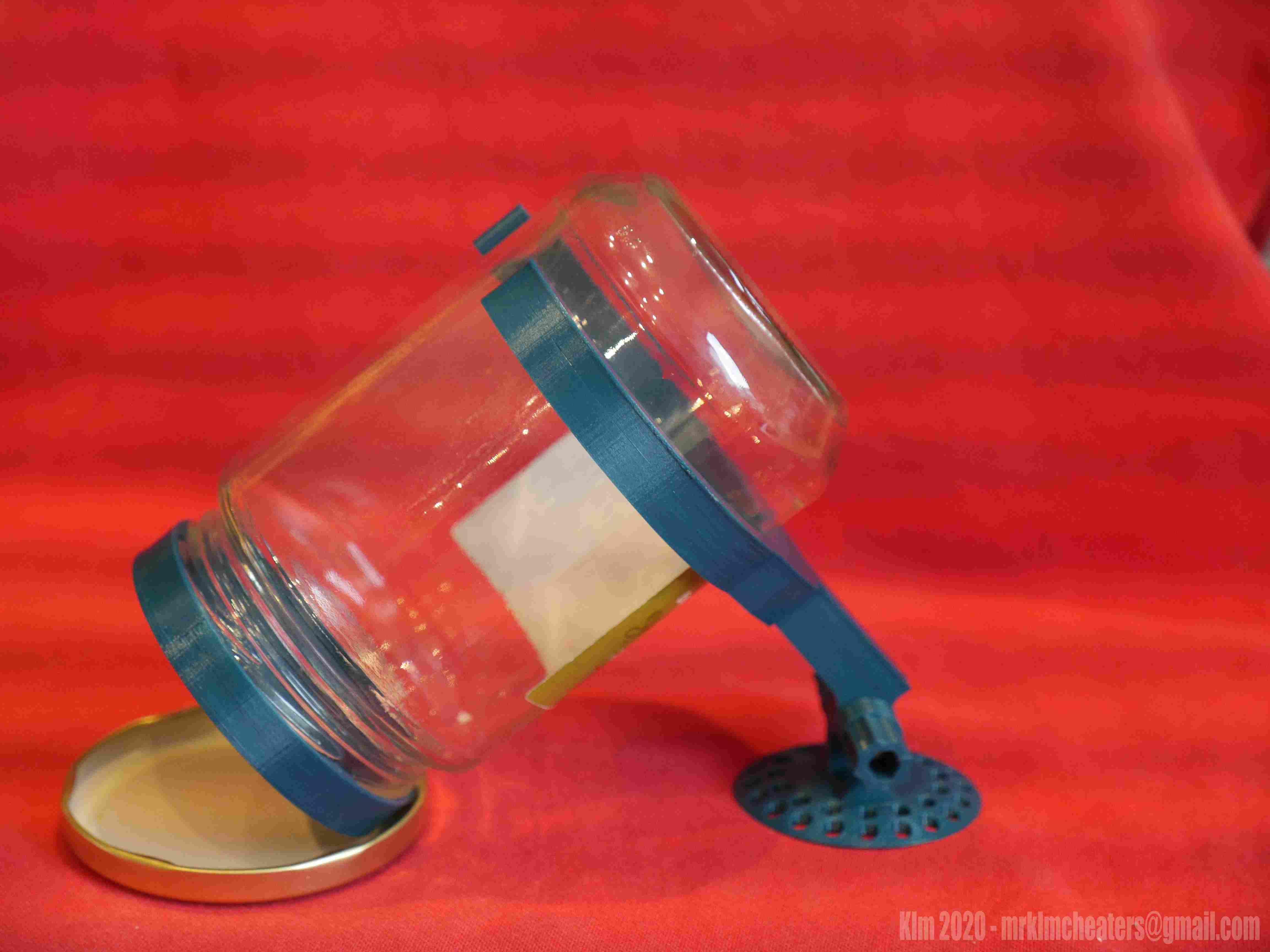 Pièces Germoir pour bocal 1 litre ( bocal ø 95mm et couvercle de ø 84,7mm)