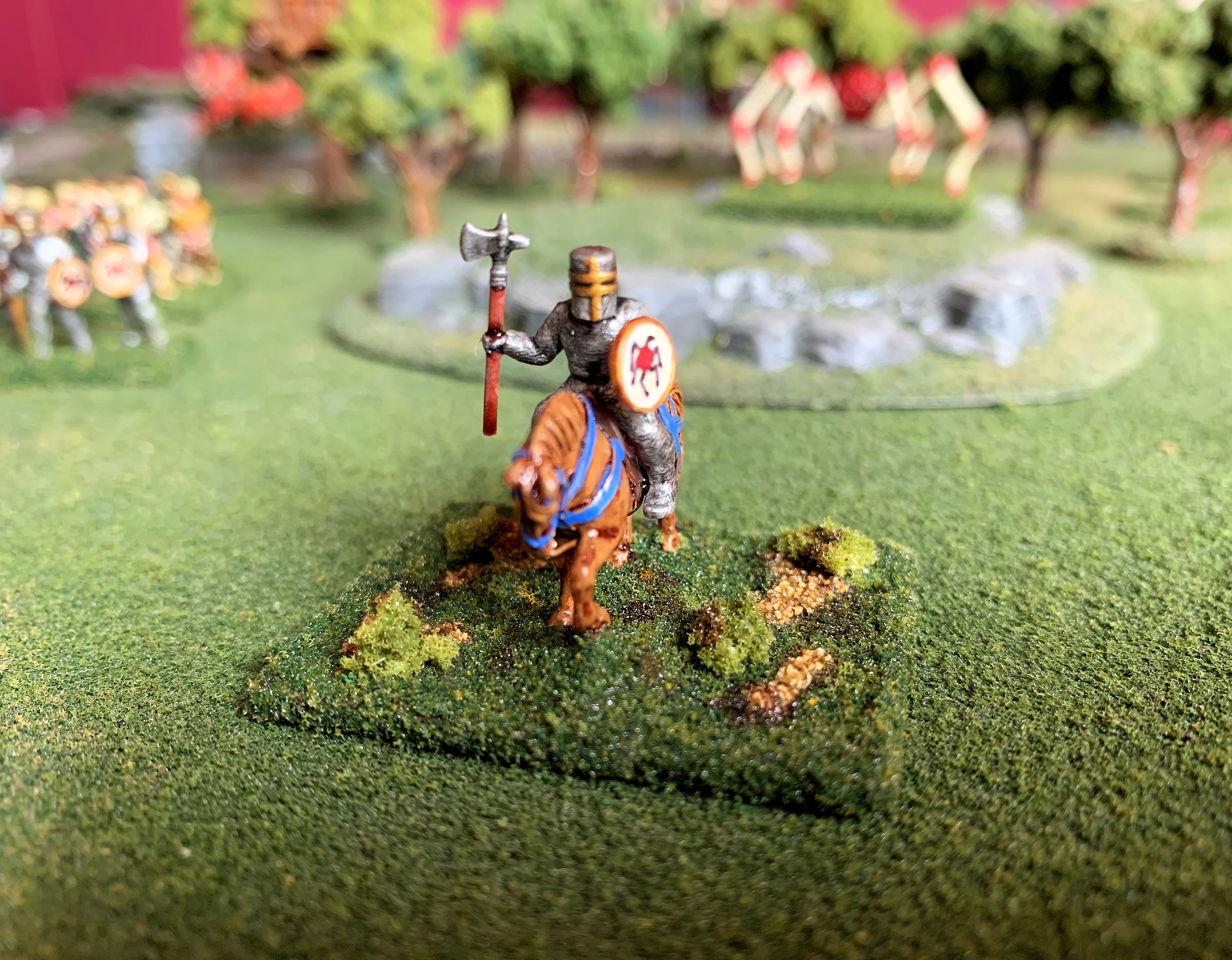 15mm HotT Knights of Serbia Army - Mounted Knight Hero