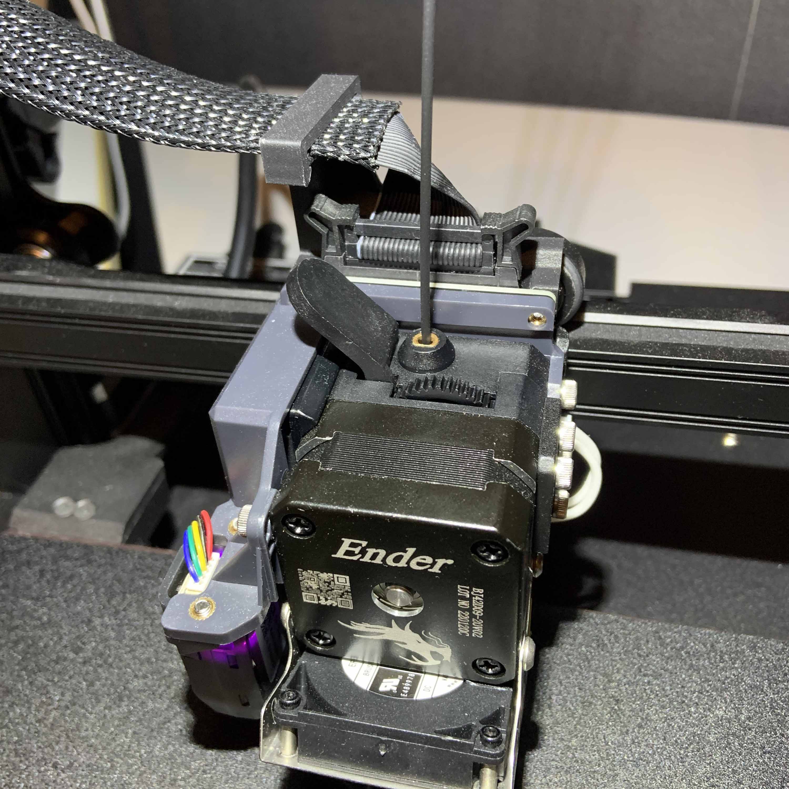 cable solution Ender 3 S1, cable holder, cable upgrade