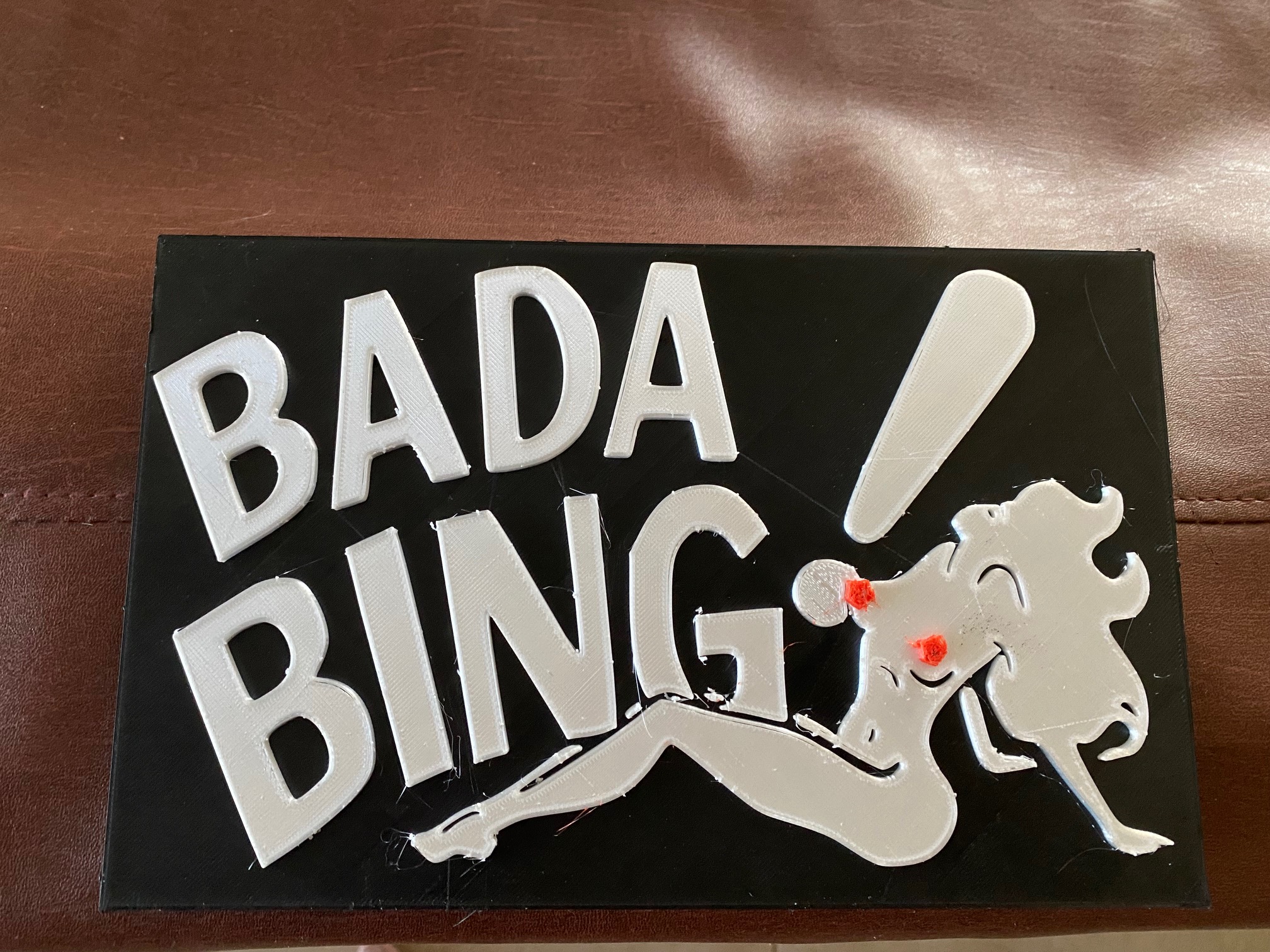 Bada Bing Club Sign