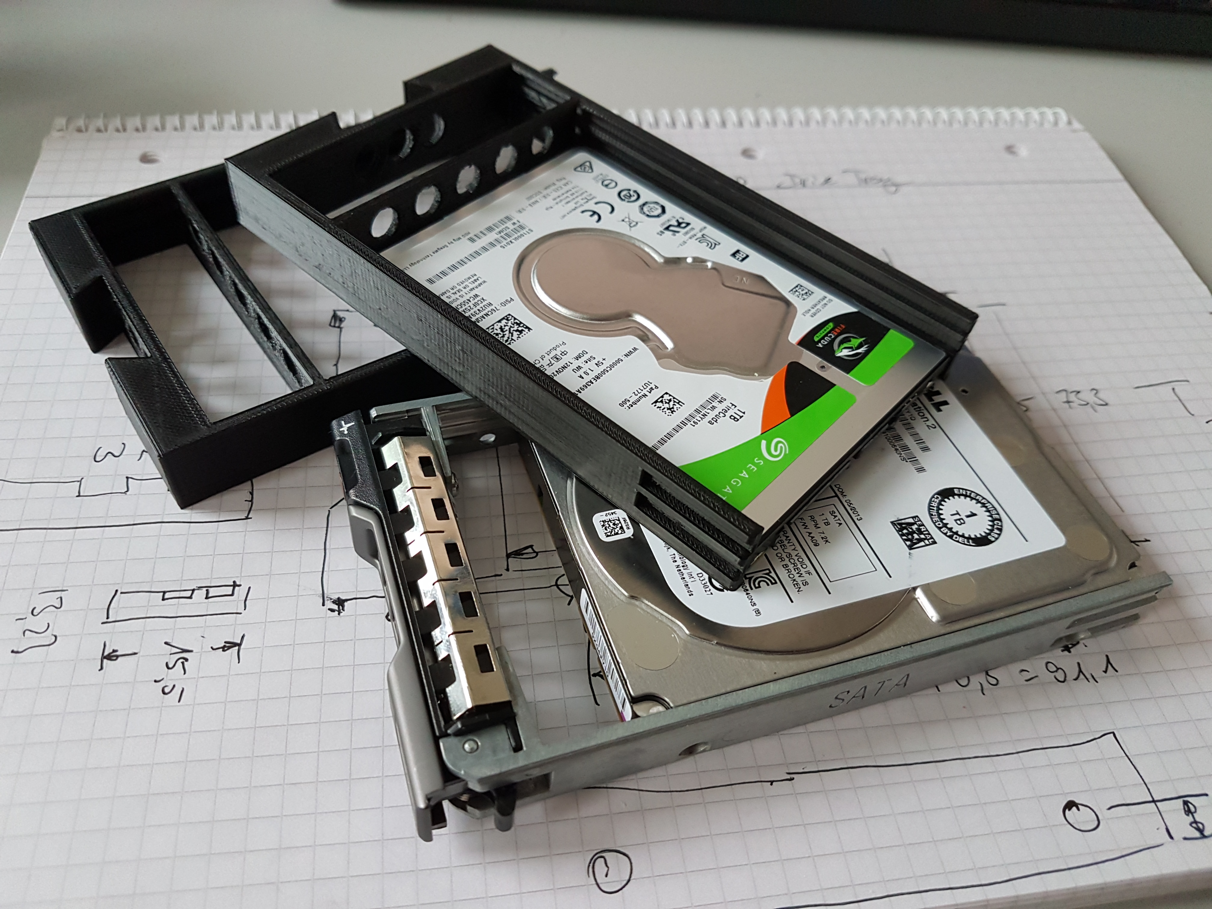 DELL: 2.5" HDD Tray screwless