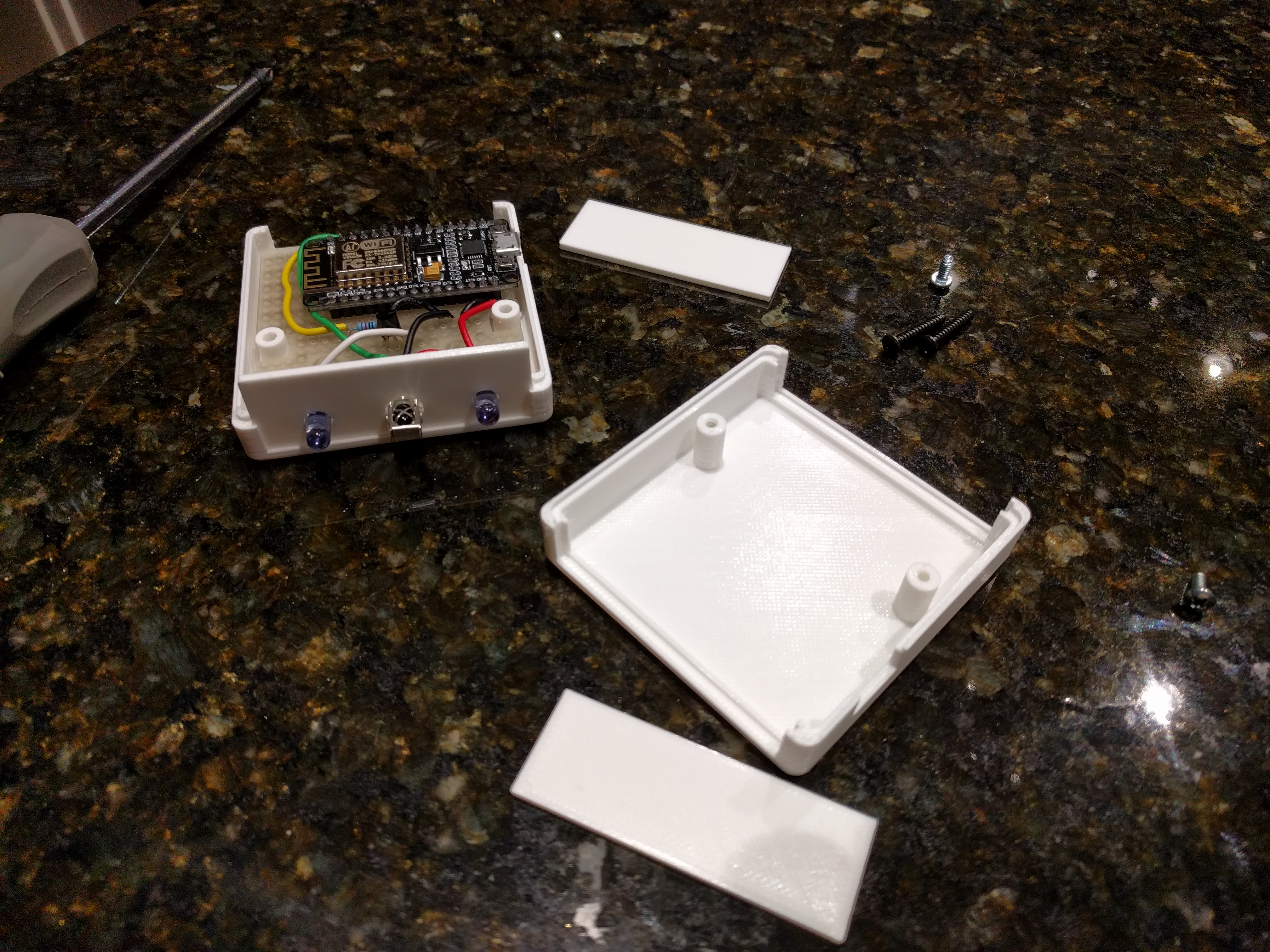 Enclosure for ProtoBoard 1593K and NodeMCU