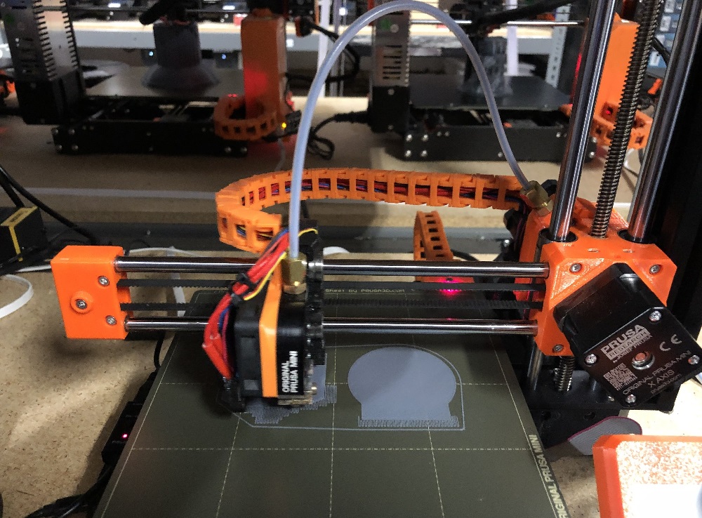 Prusa Mini X Axis Cable Chain and Mounts