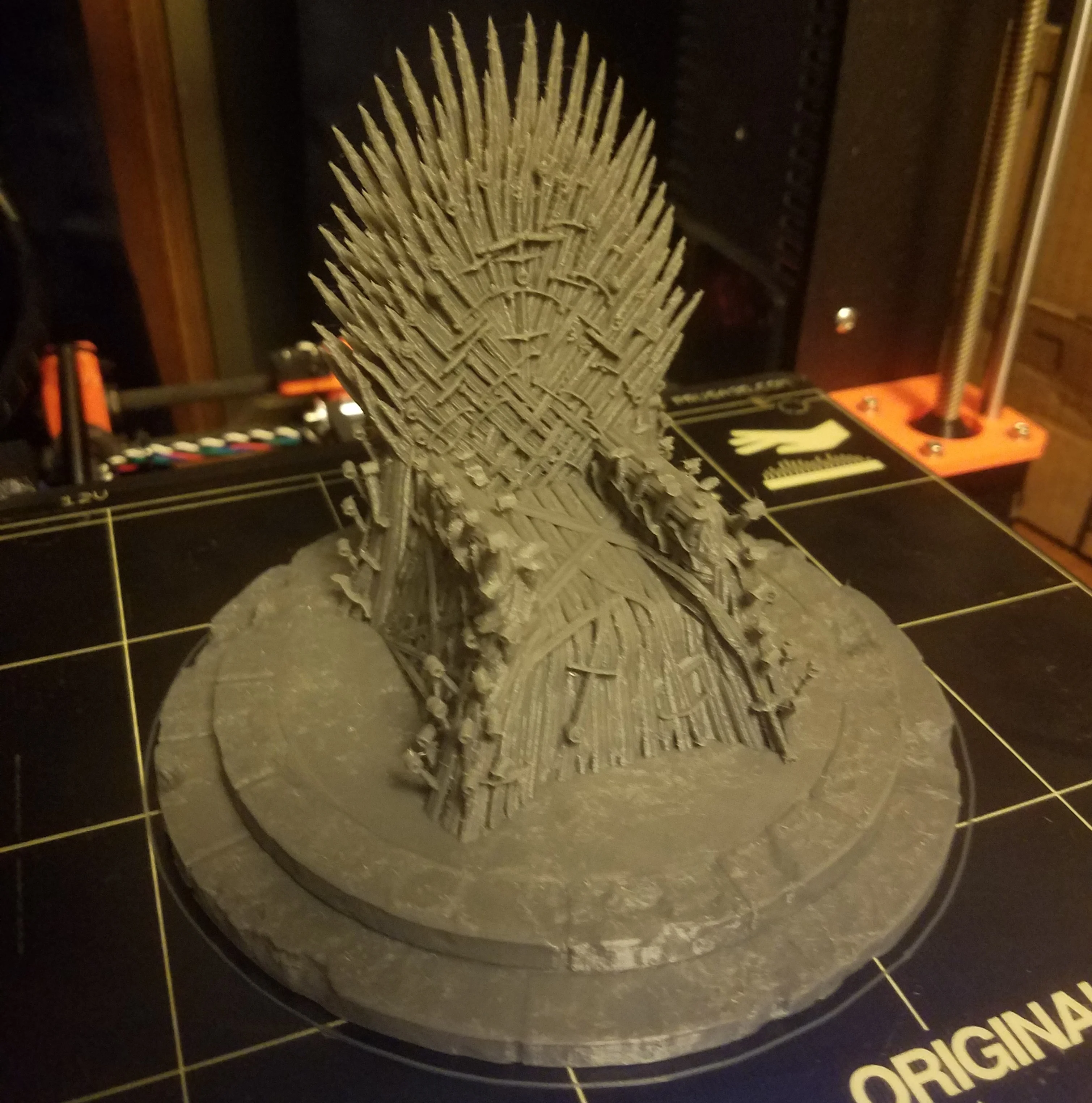 Iron Throne Flat Brick Base