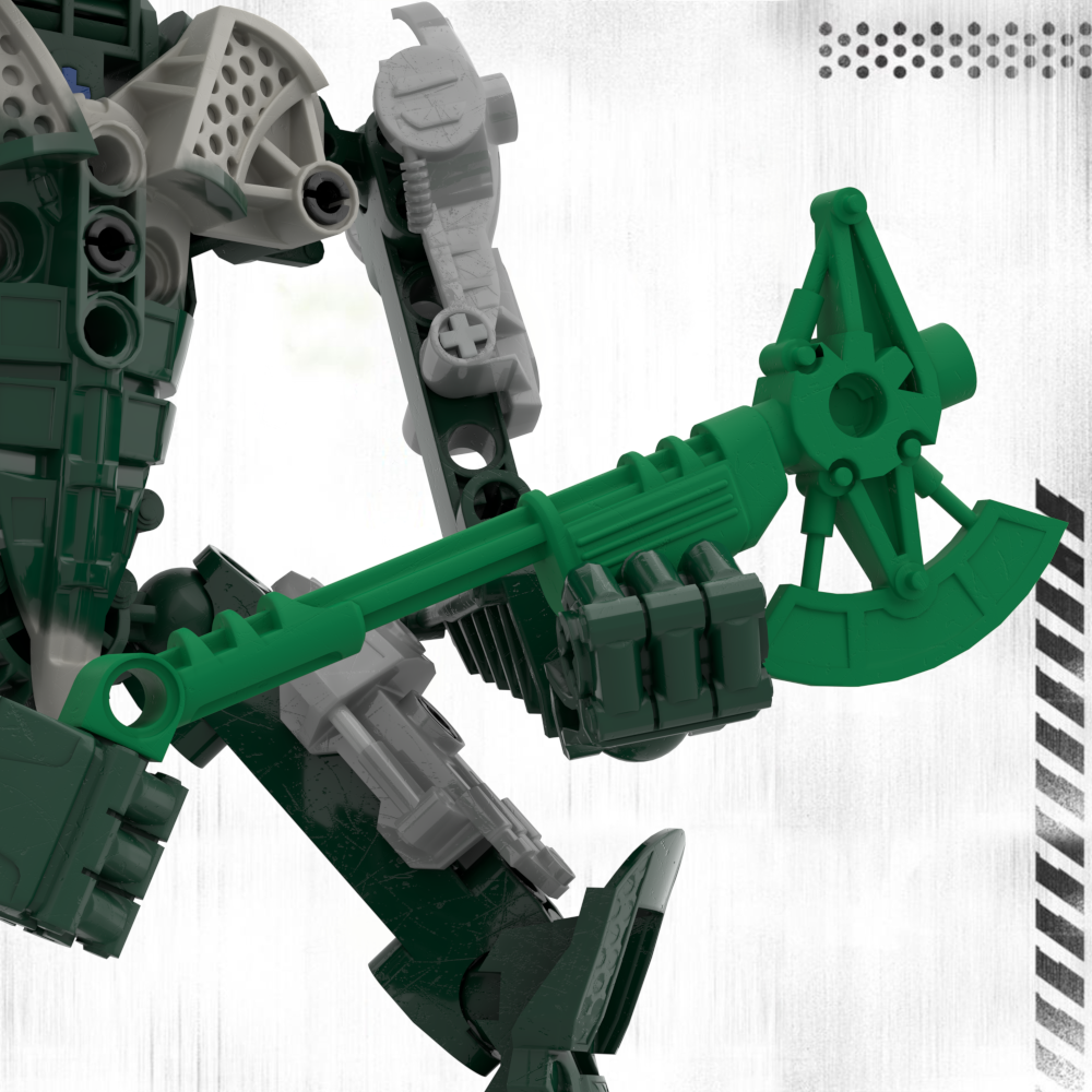 Bionicle Heroes Style Lewa Axe