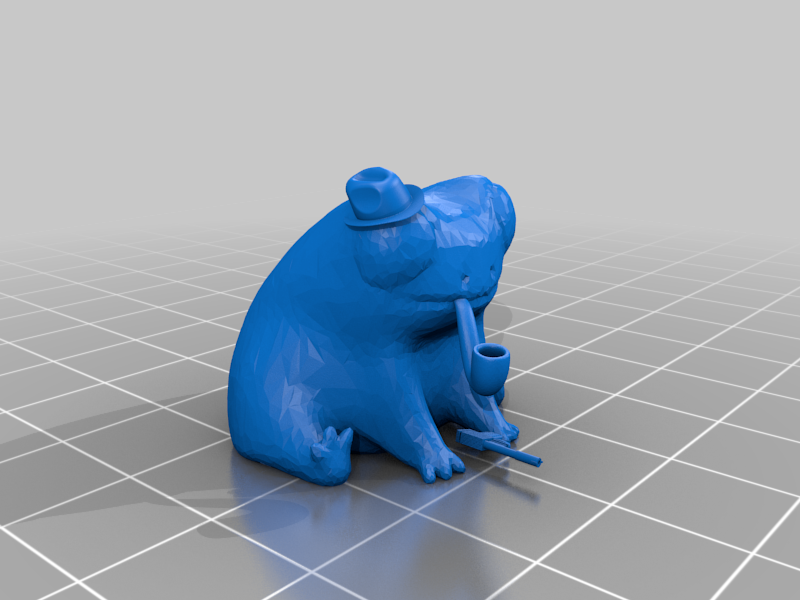 Fred The Frog but he's in the Mafia