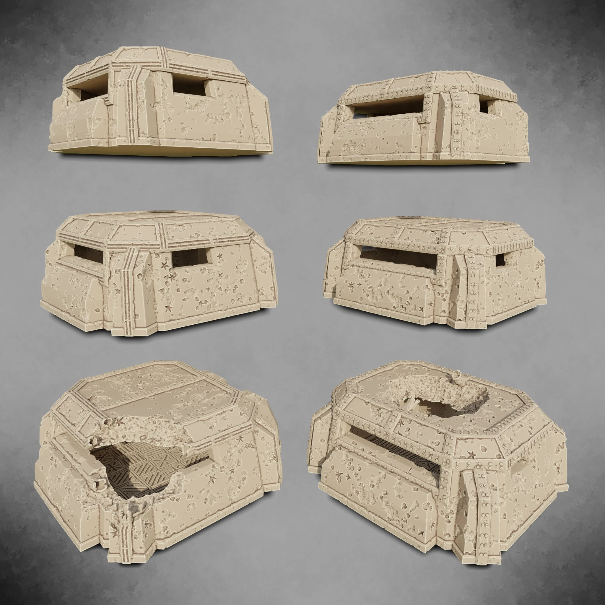 Future battlefield bunker 3