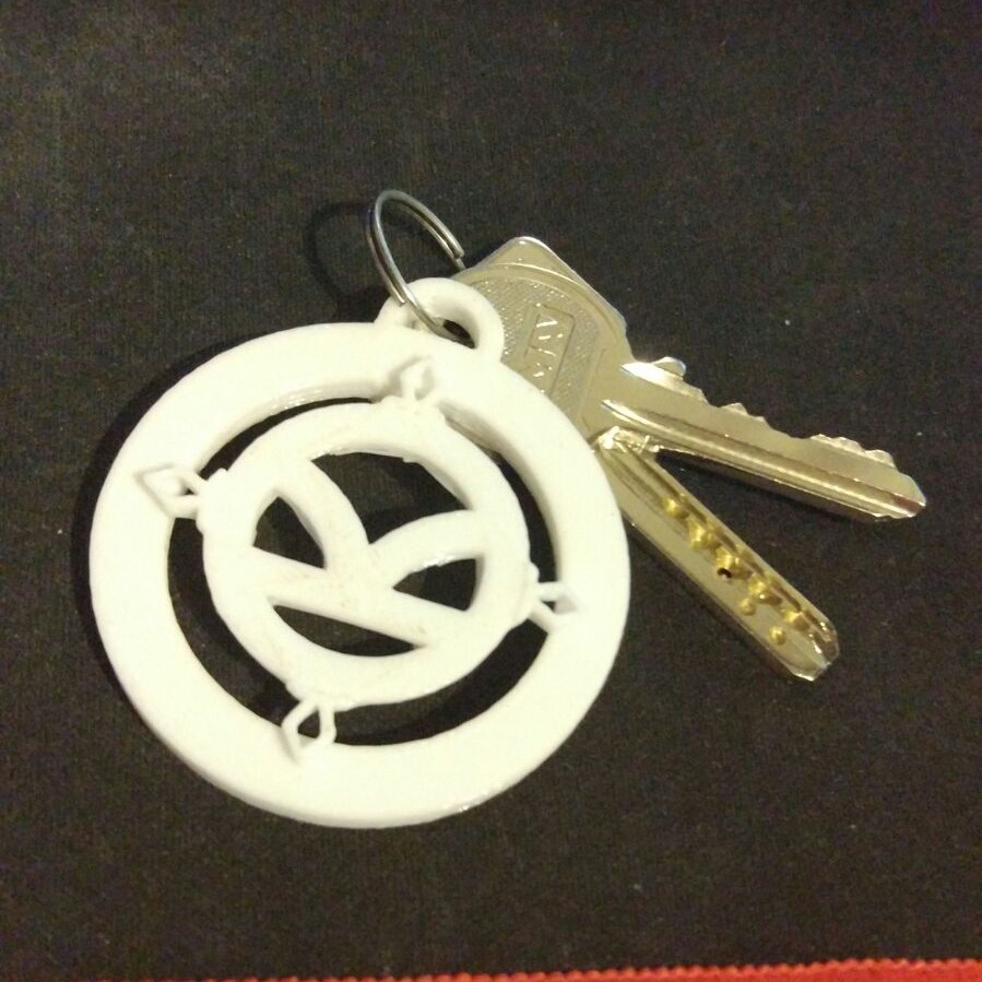 Kingsman keychain "Oxford not brogues"