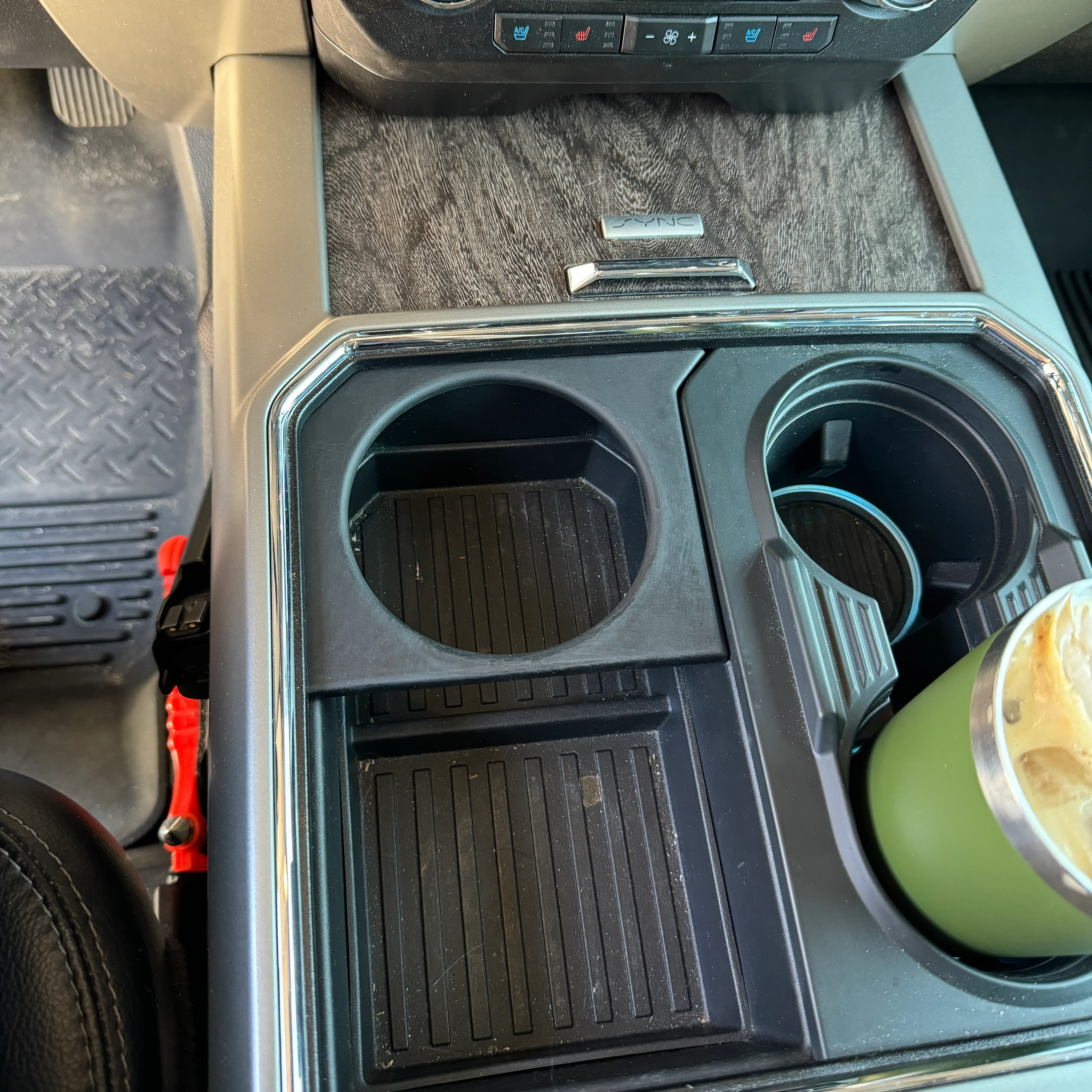 Ford Large Water Bottle Holder 2017+ Super Duty F150 F250 F350