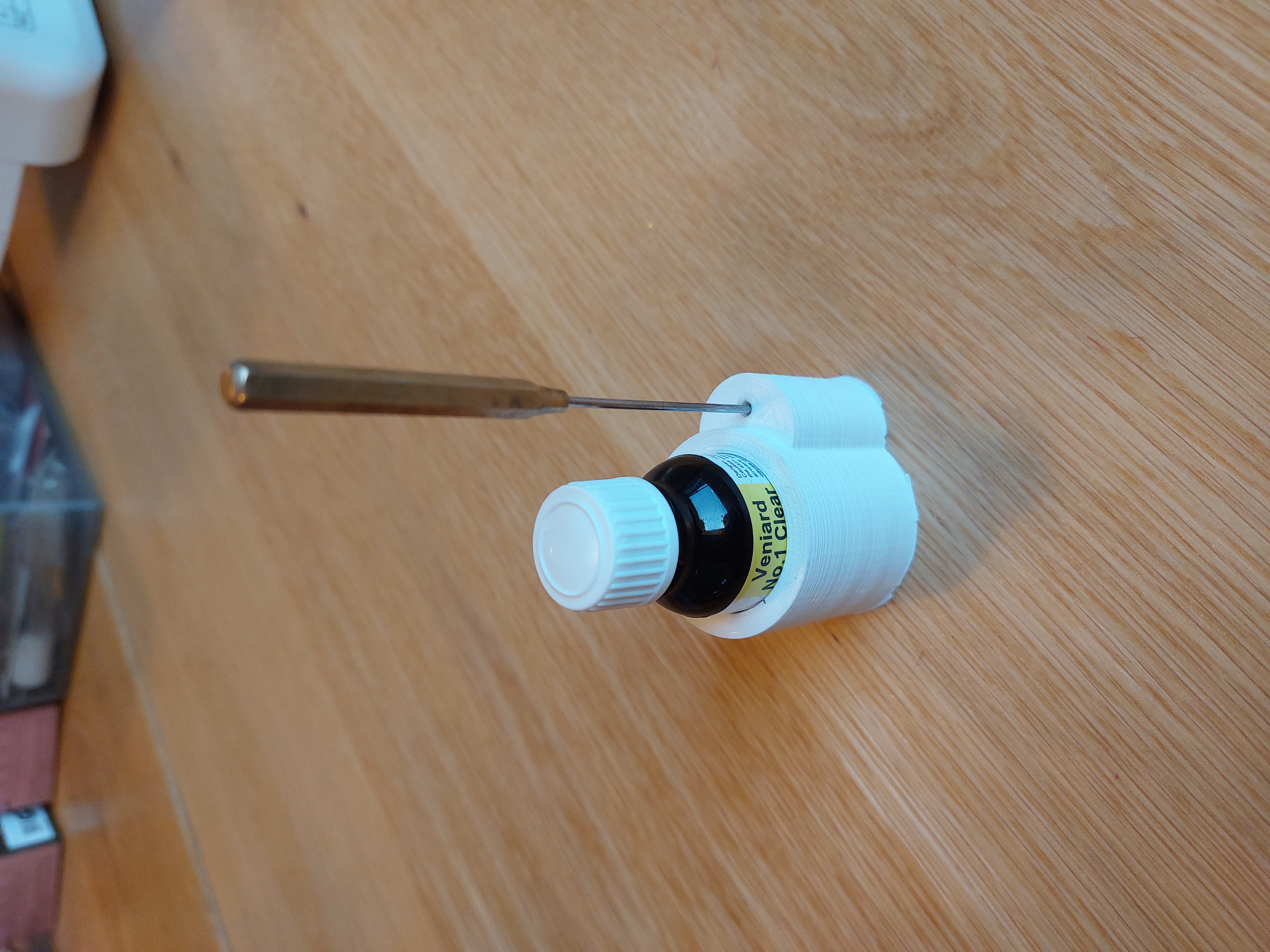Fly Varnish Bottle Holder Fly Tying