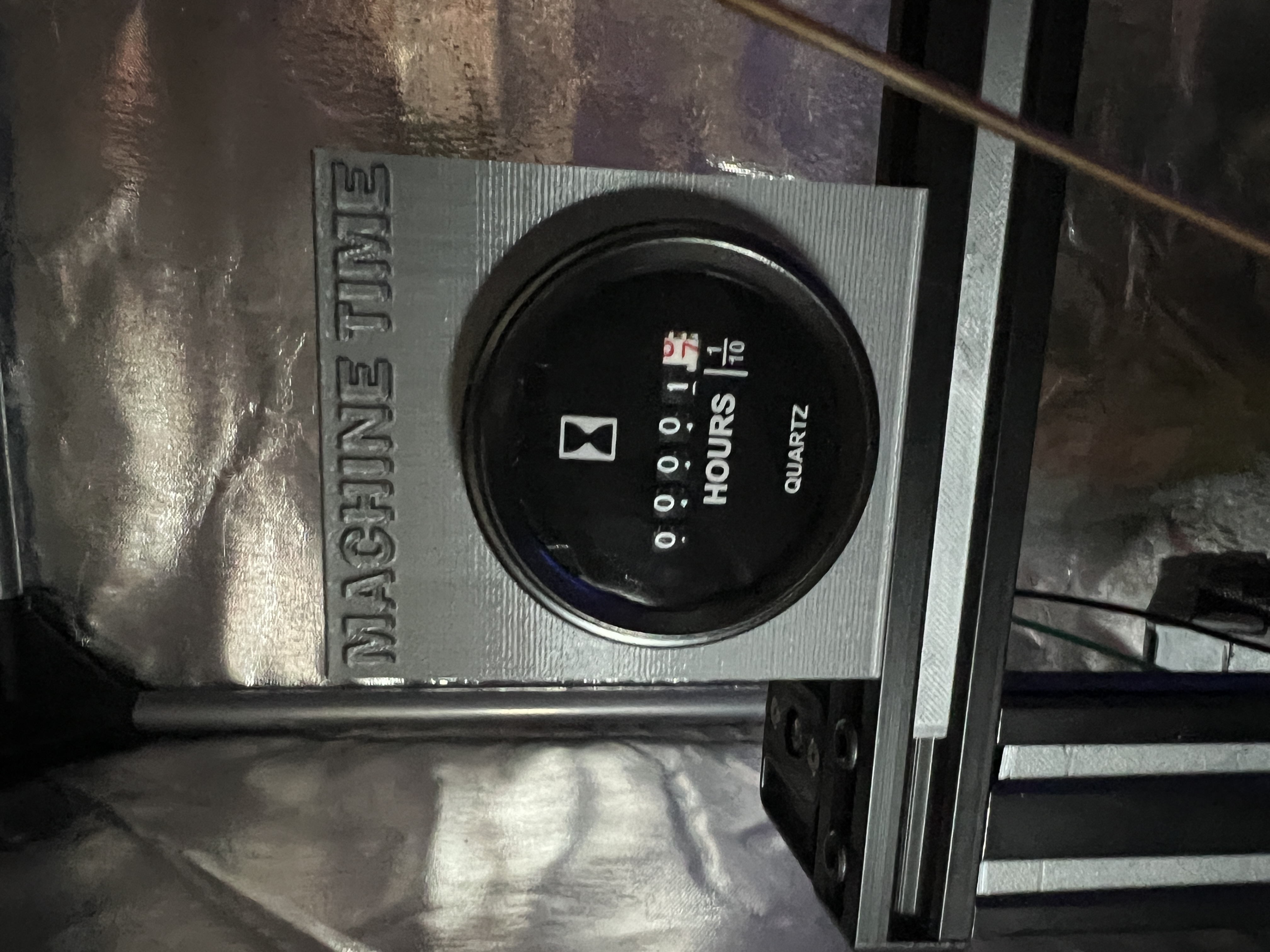 Ender 3 Hour Meter Holder