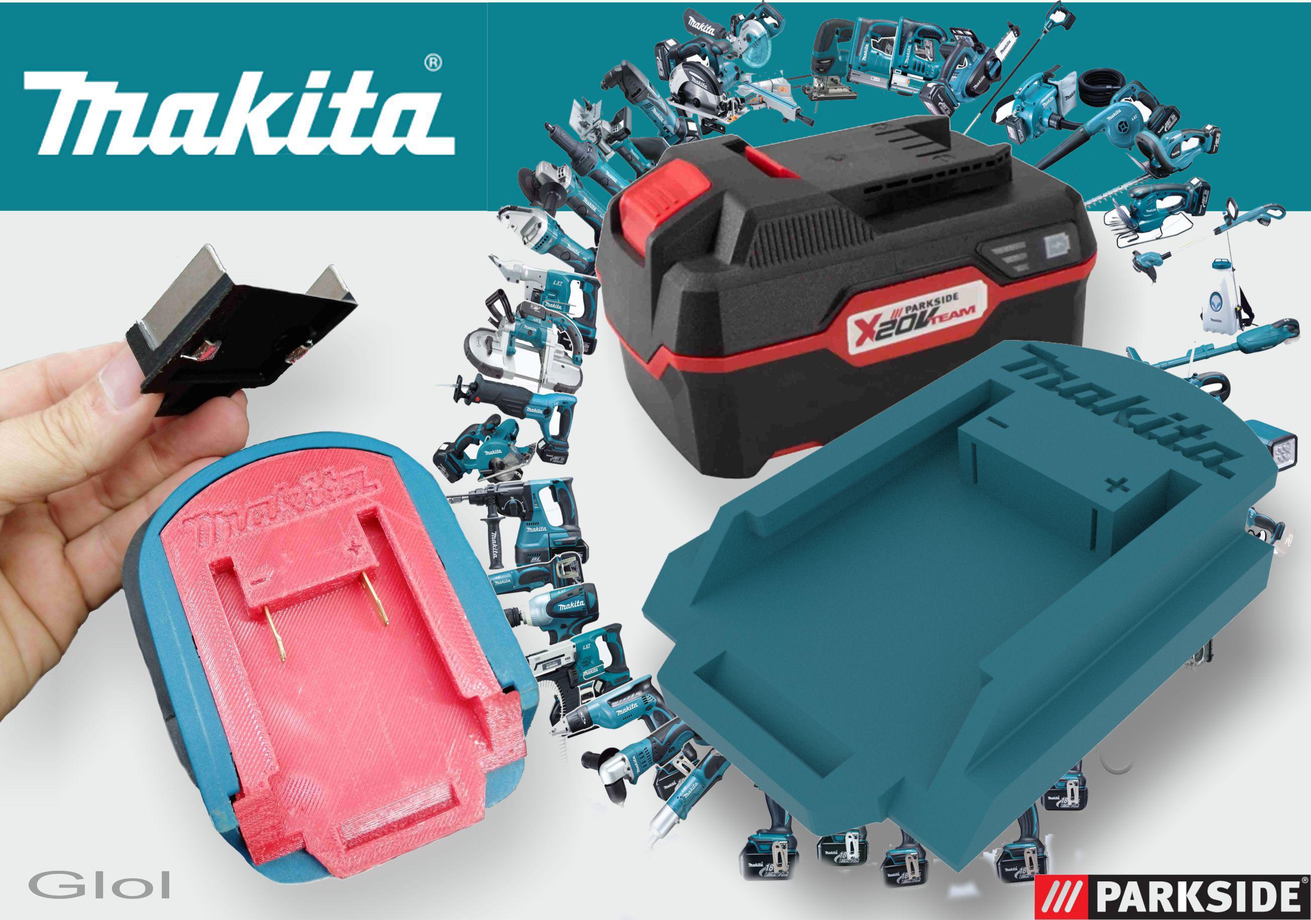 Parkside x20 to Makita 18V FIXED