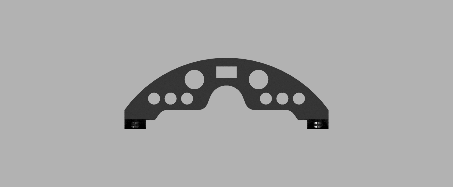 KLR 650 Lower Dash
