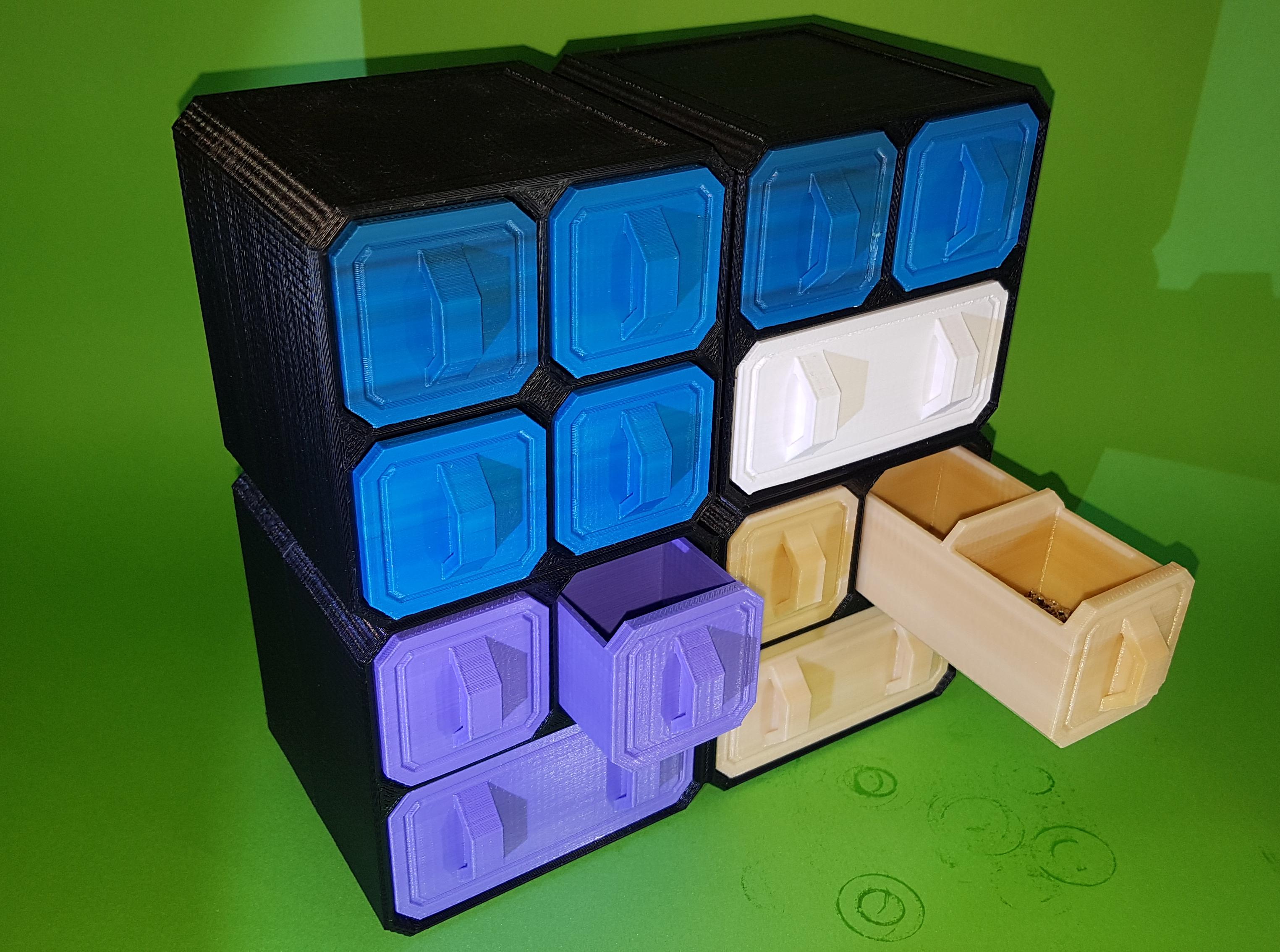 Scifi Storage Crates (Stackable)