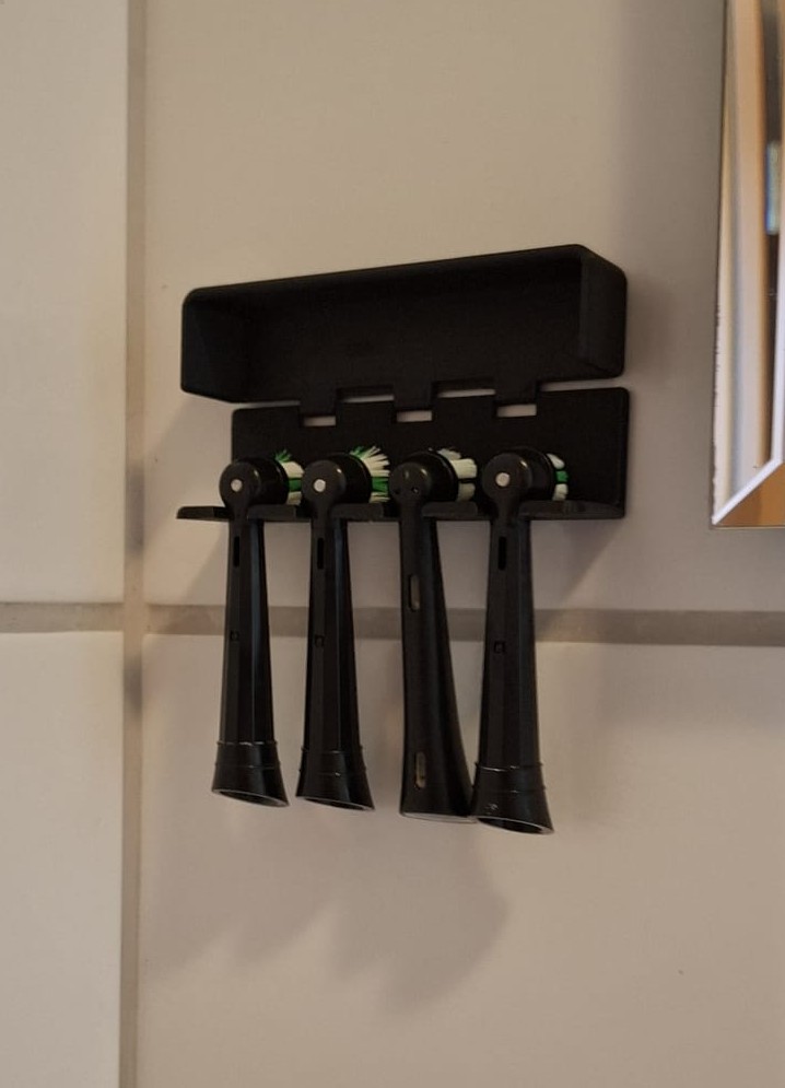 Toothbrush Wall Mount (With Cover)