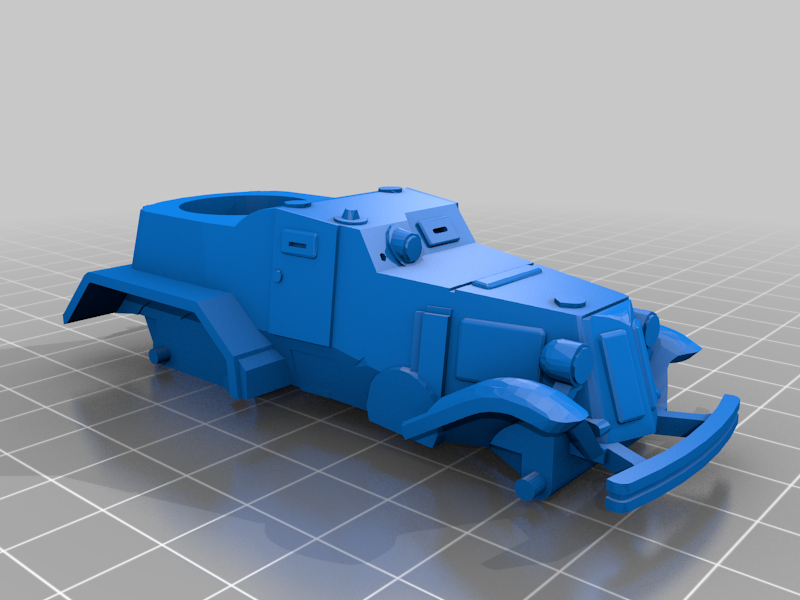 BA-10 Armored Car 1/56 1:56 28mm