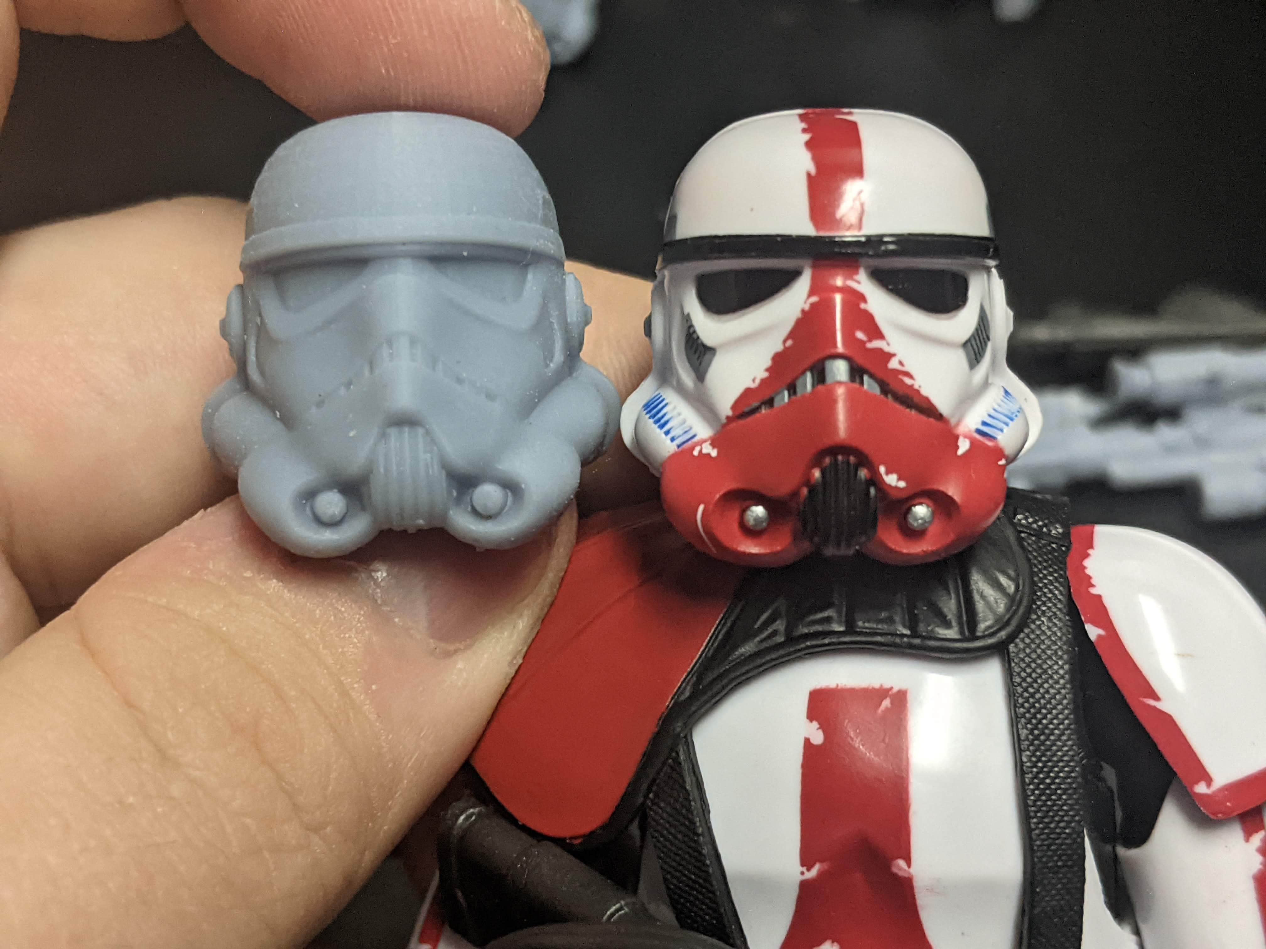 Black Series 1/12 Storm trooper helmet