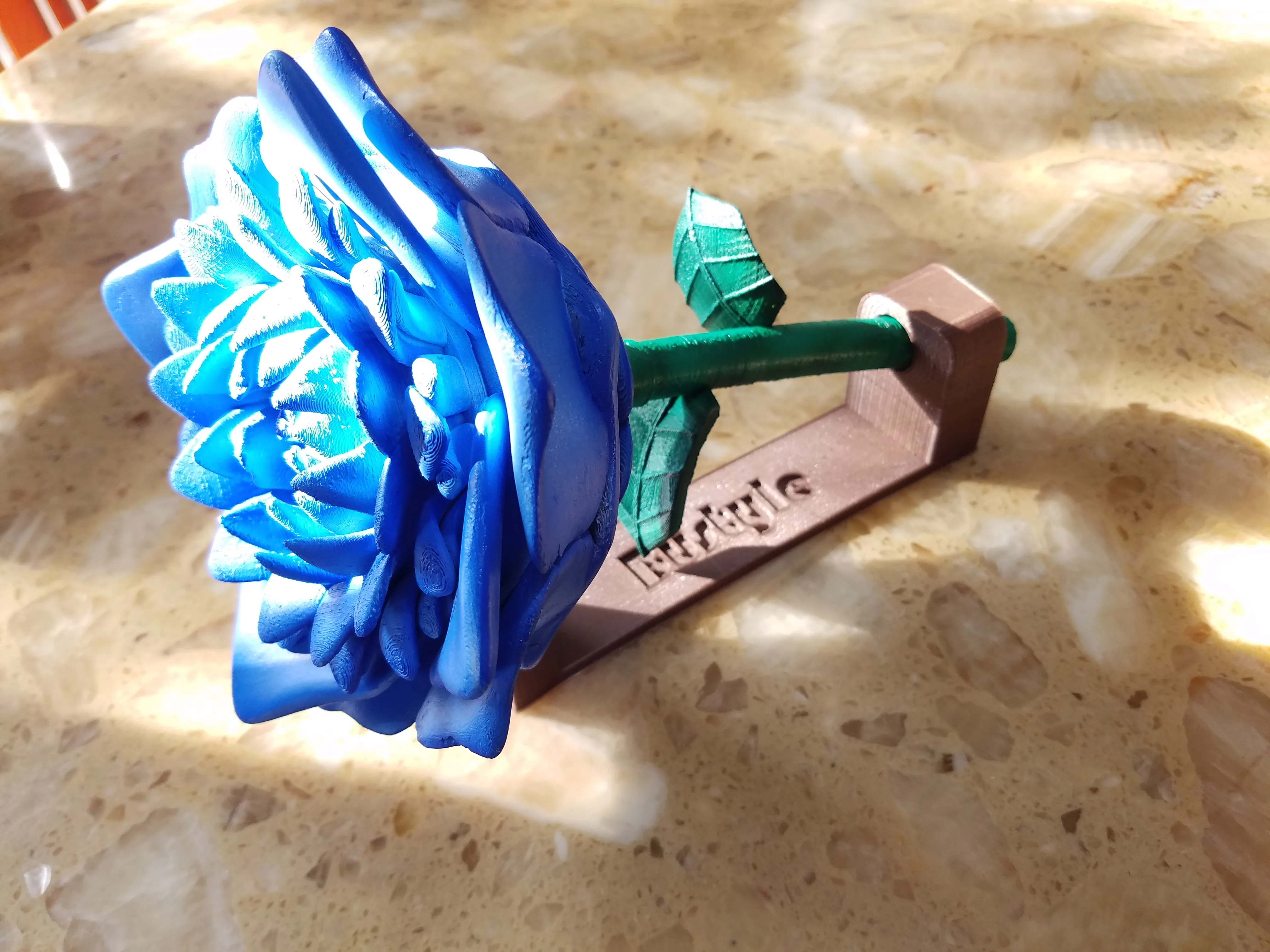 Mother's day flower with led