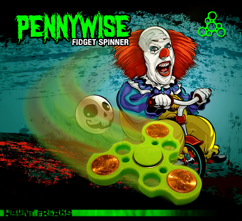 Pennywise Fidget Spinner