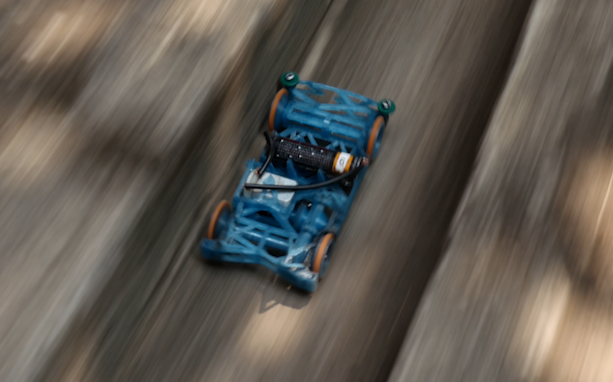 Pip Racer - a print in place battery powered car